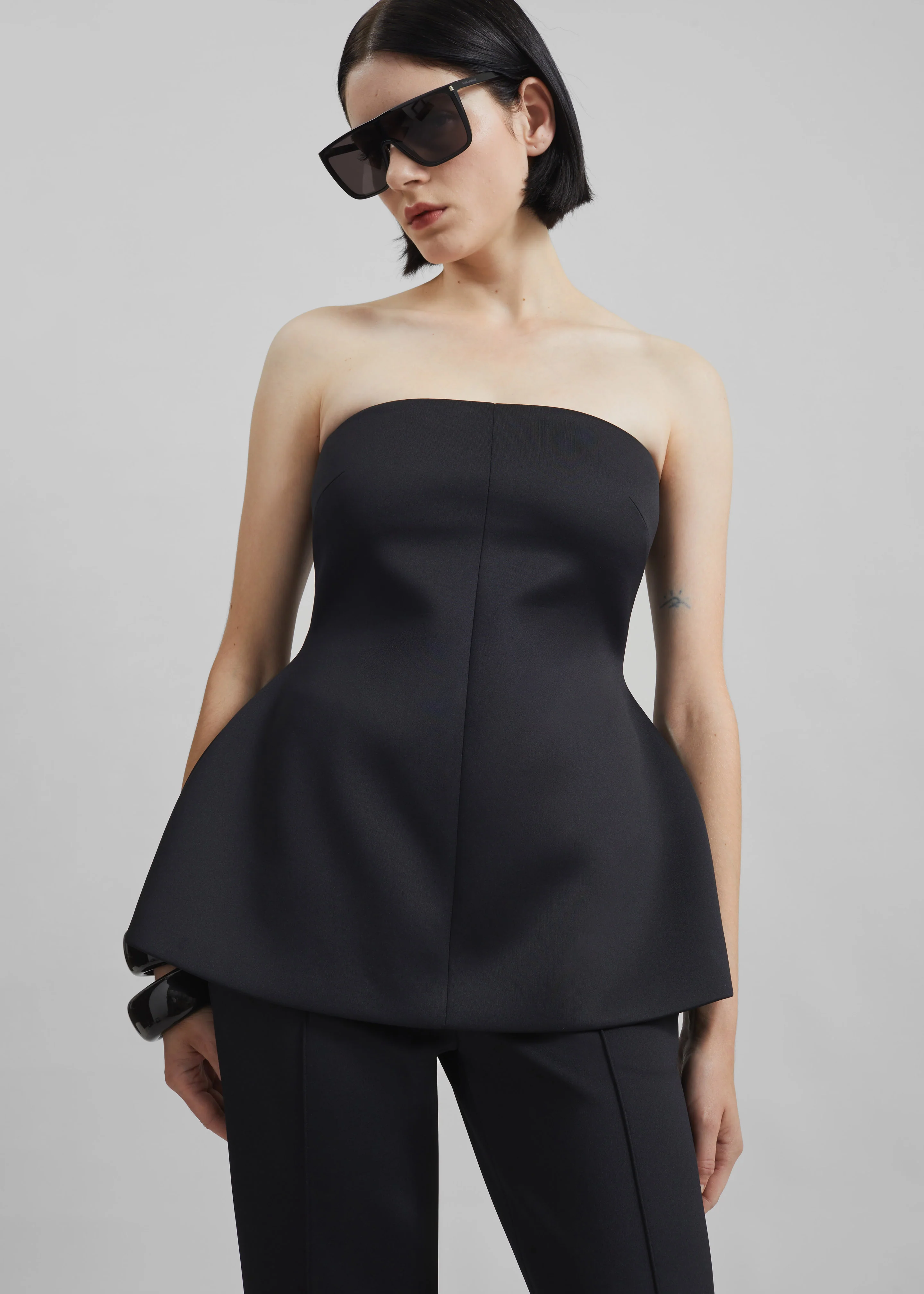 Rivoli Hourglass Top - Black - Image 5