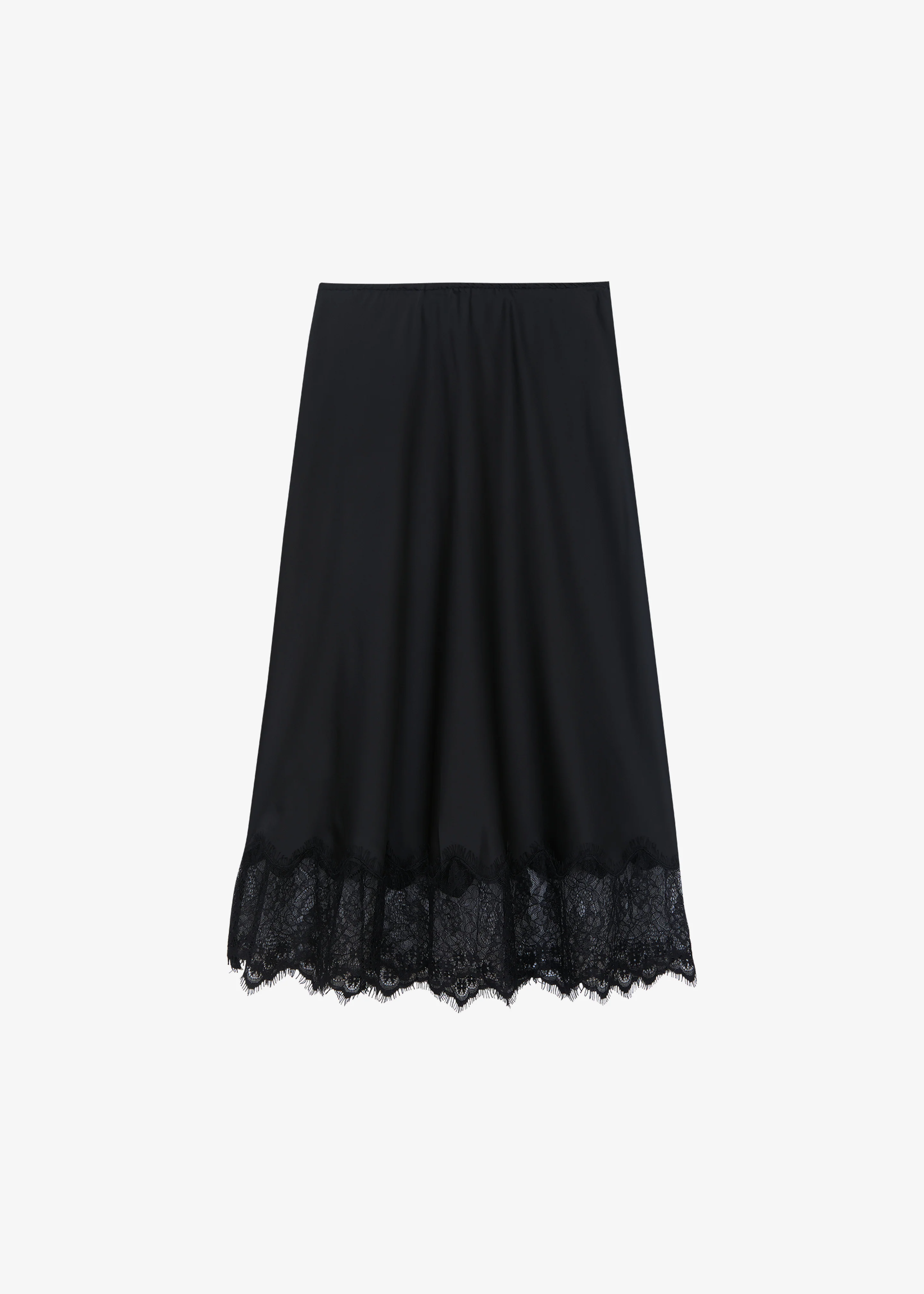 Rosyth Lace Midi Skirt - Black - Image 6