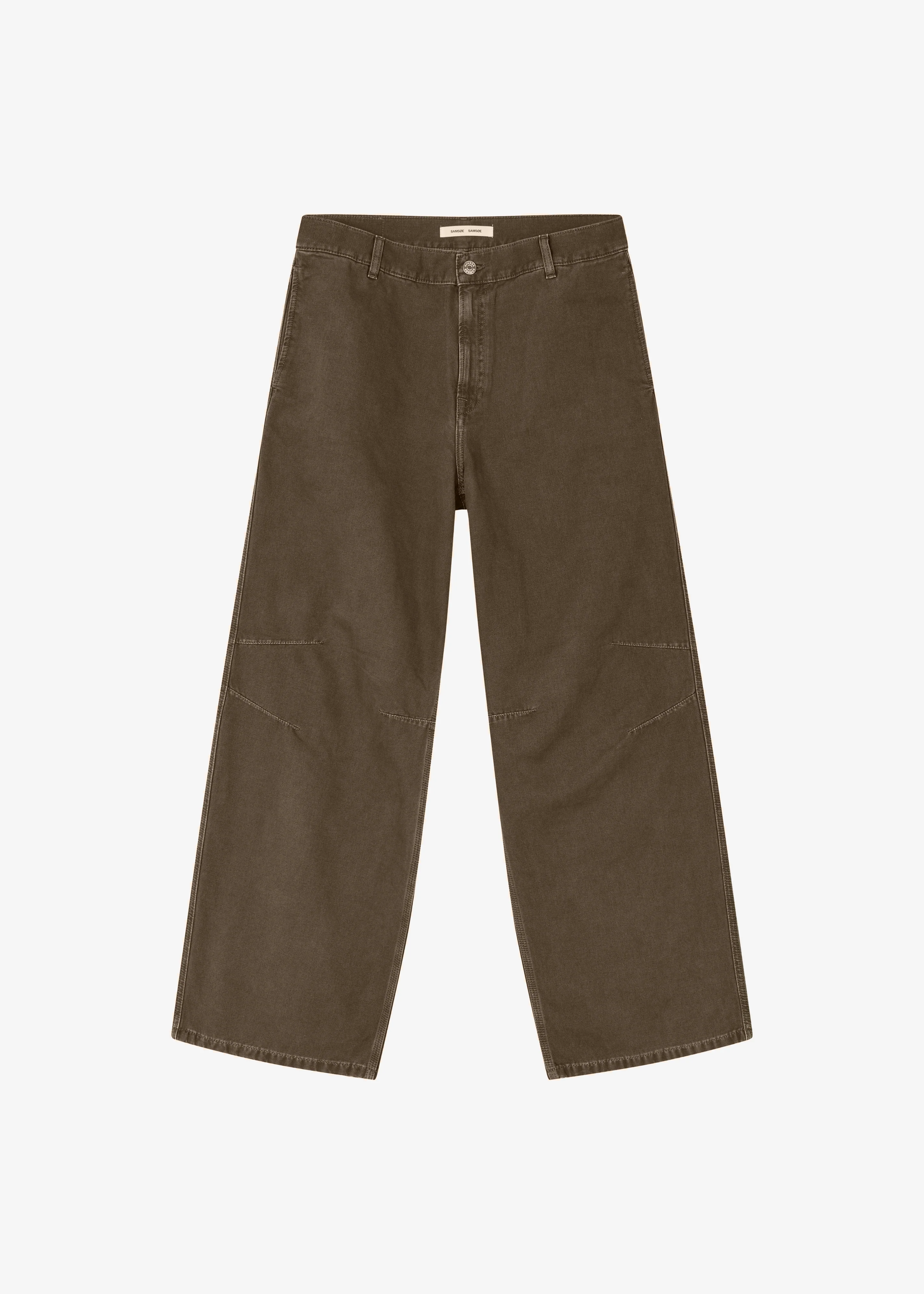 Samsøe Samsøe Sabruce X Trousers - Washed Canteen - Image 5