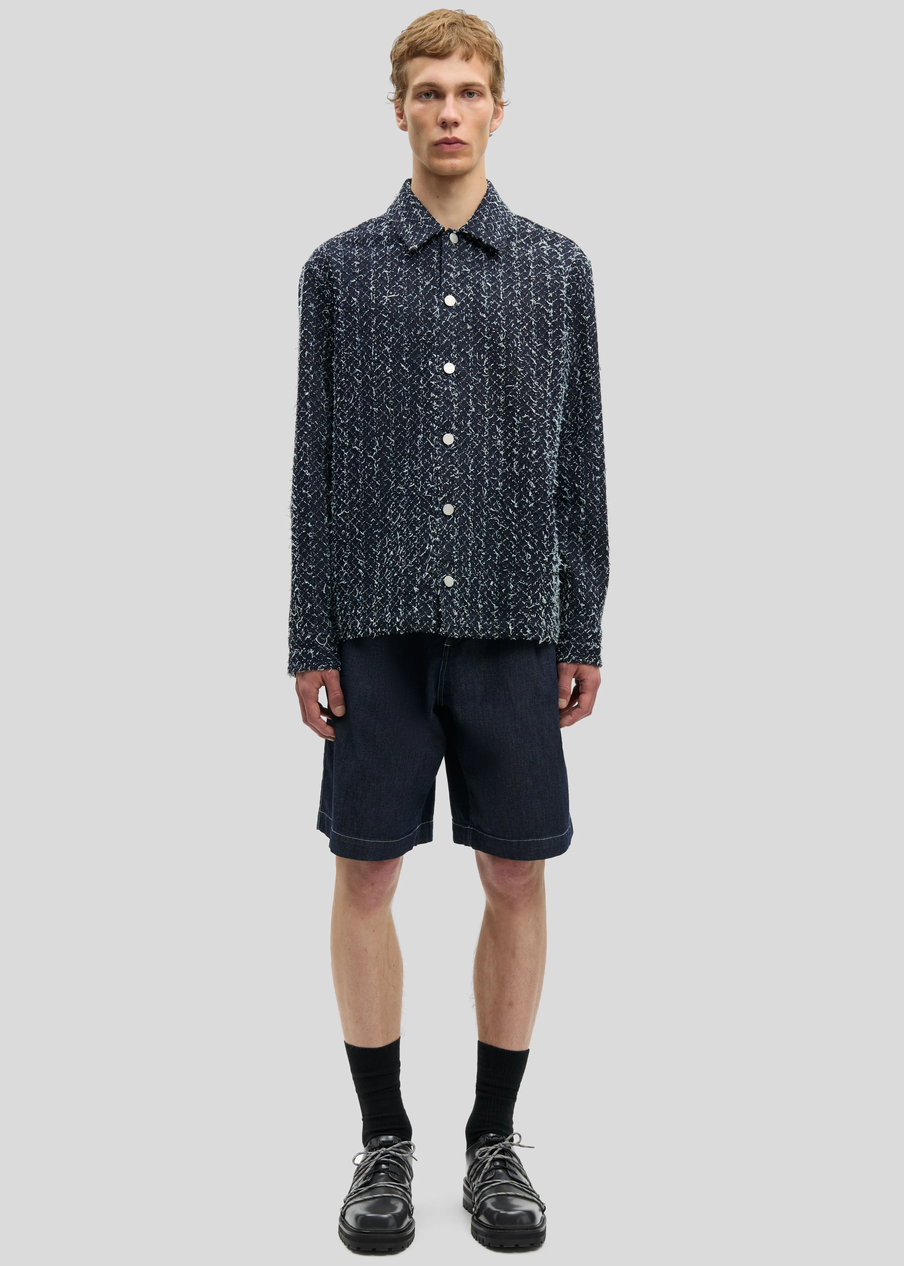 Samsøe Samsøe Sacastor X Overshirt - Indigo Floss - Image 4