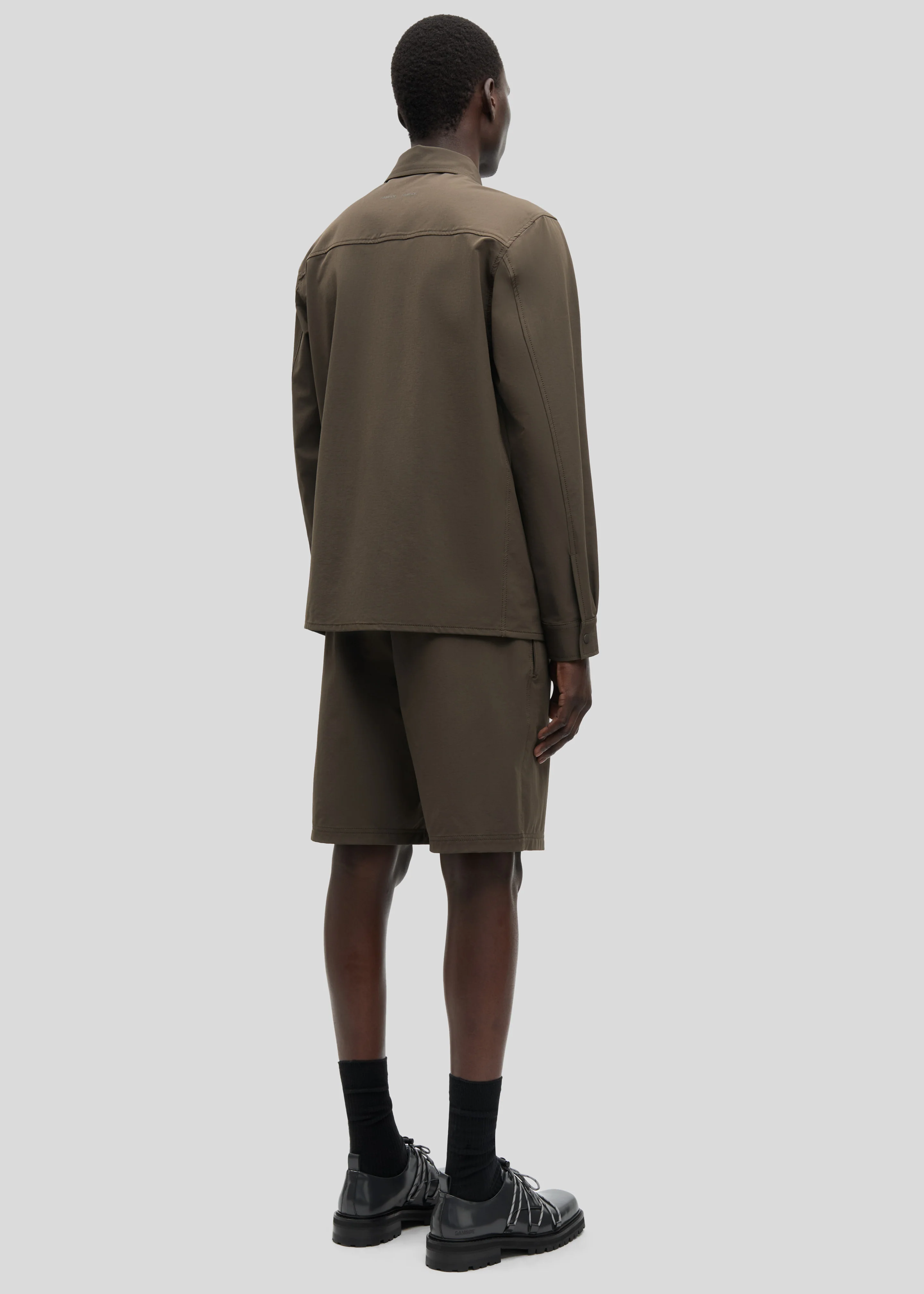 Samsøe Samsøe Sahammel X Shorts - Black Olive - Image 6