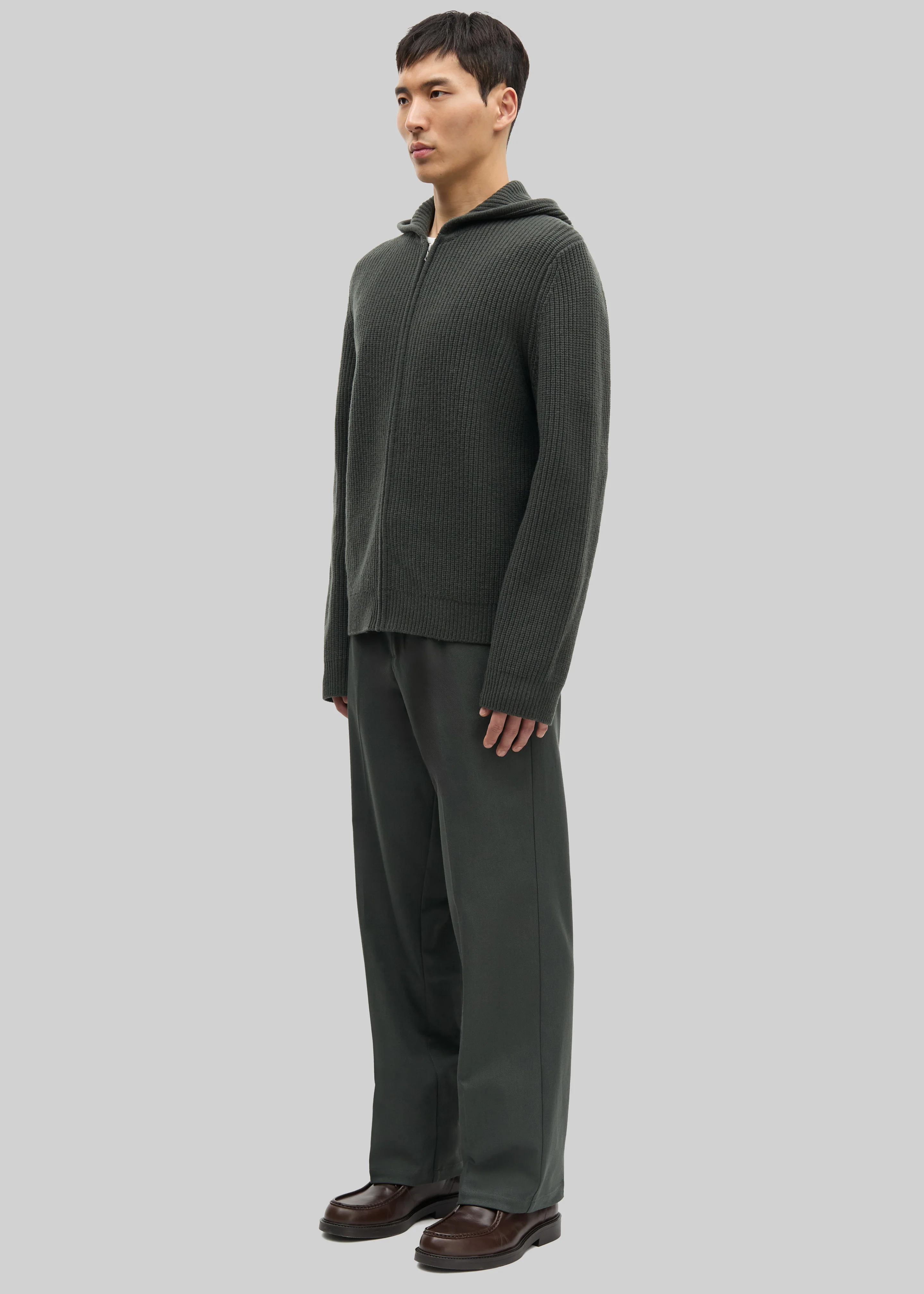 Samsøe Samsøe Saisak Hoodie - Dark Evergreen - Image 3