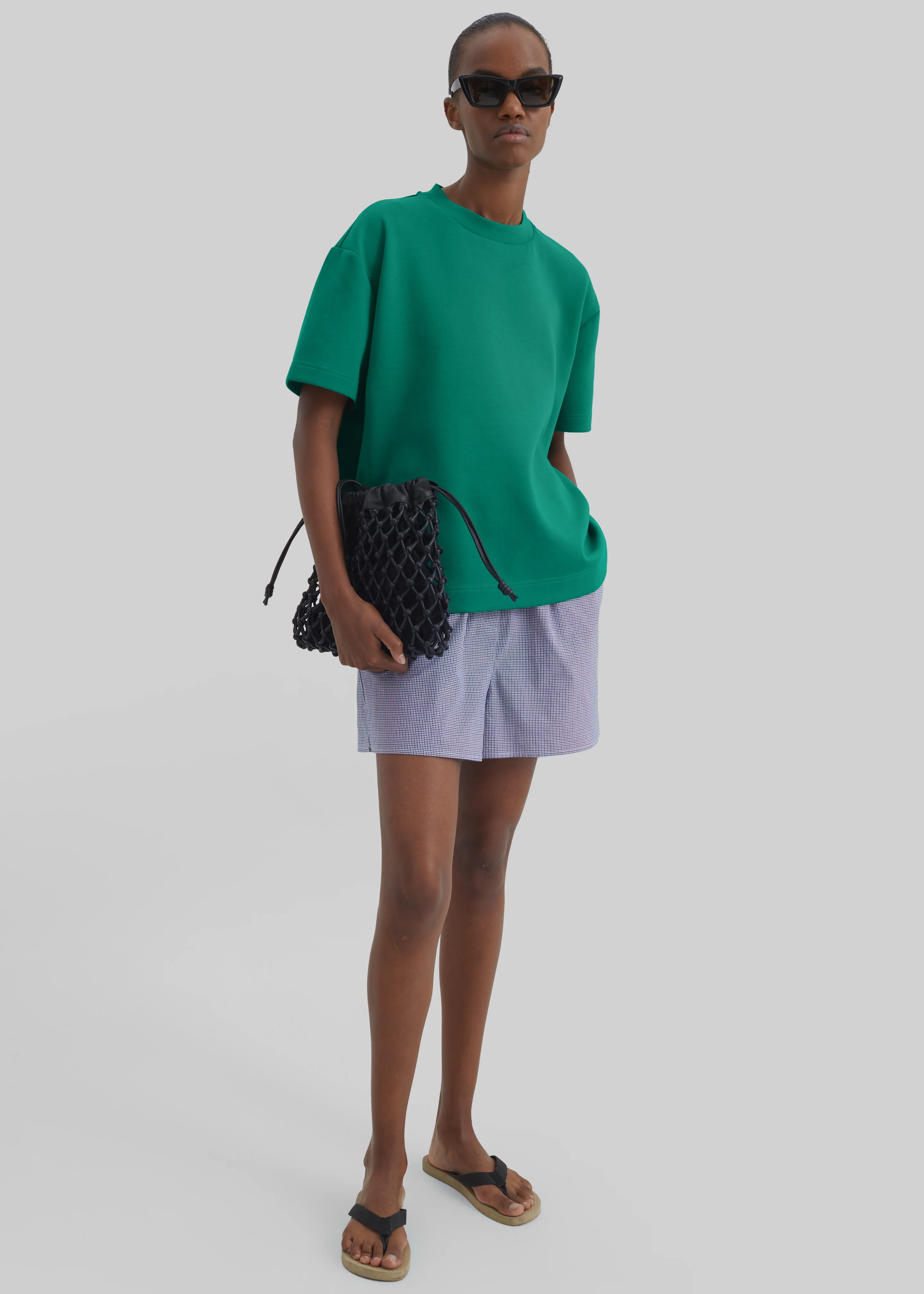 Scoob Boxy T-Shirt - Emerald - Image 4