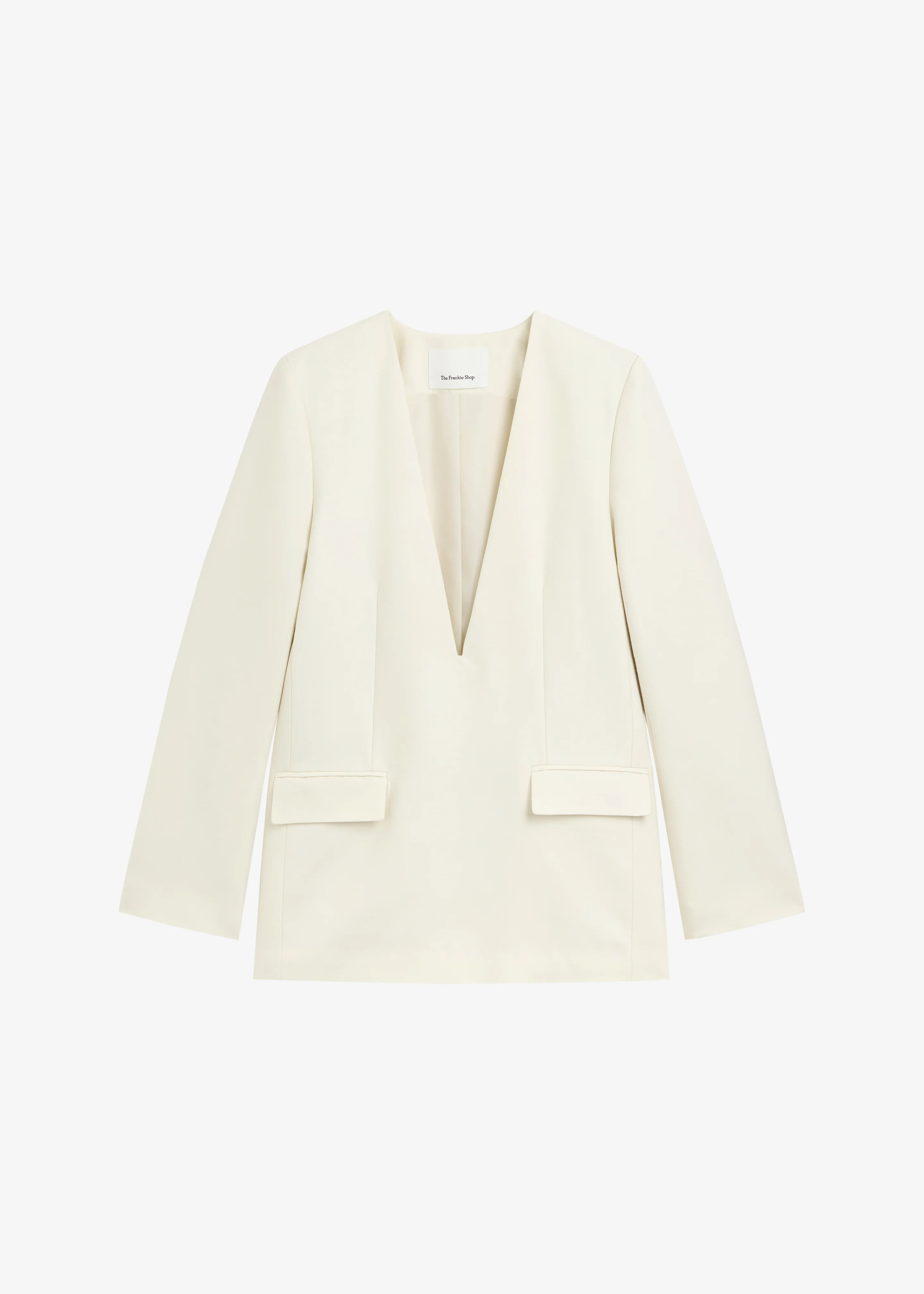 Serra Blazer Dress - Cream - Image 7
