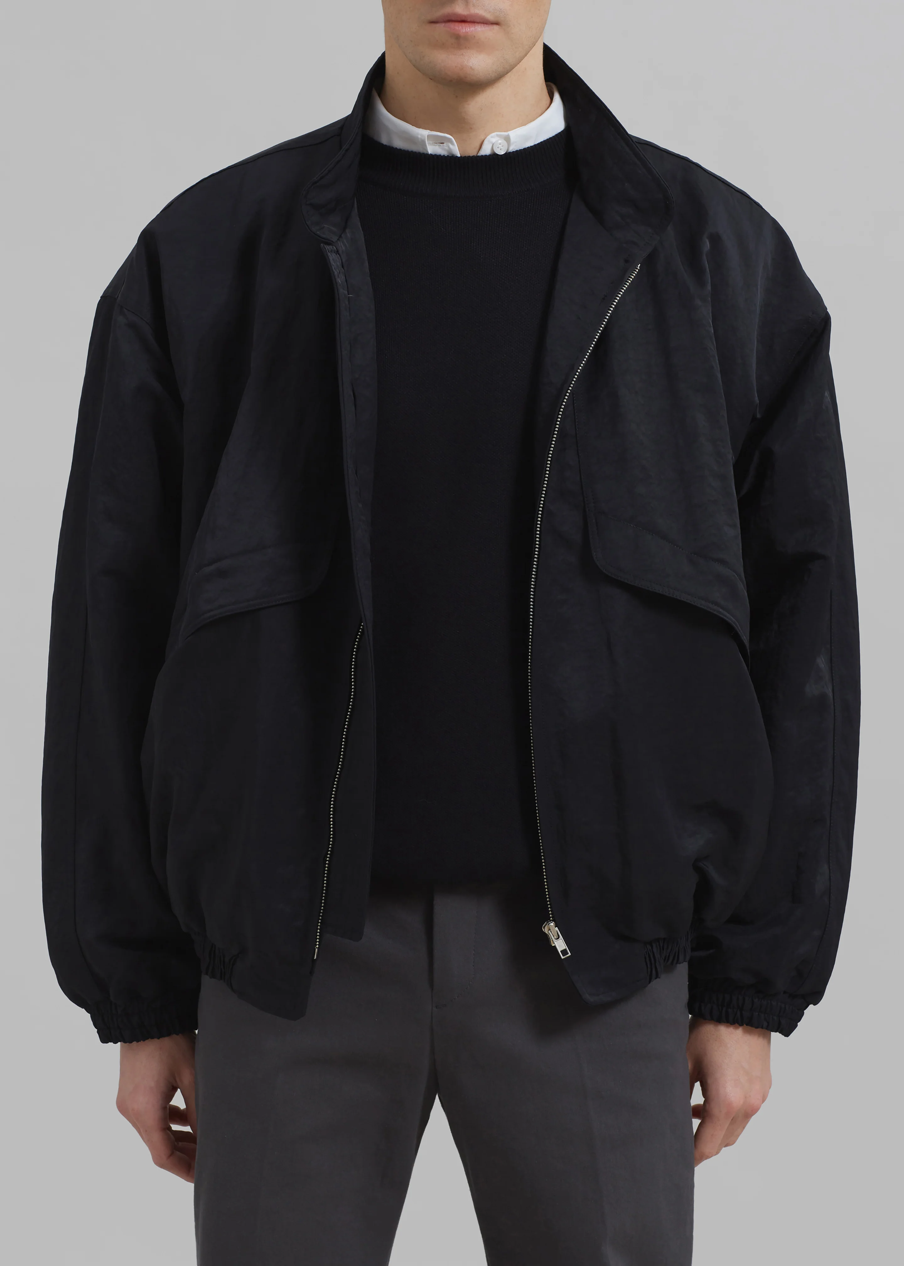 Seth Oversized Jacket - Black - Image 3