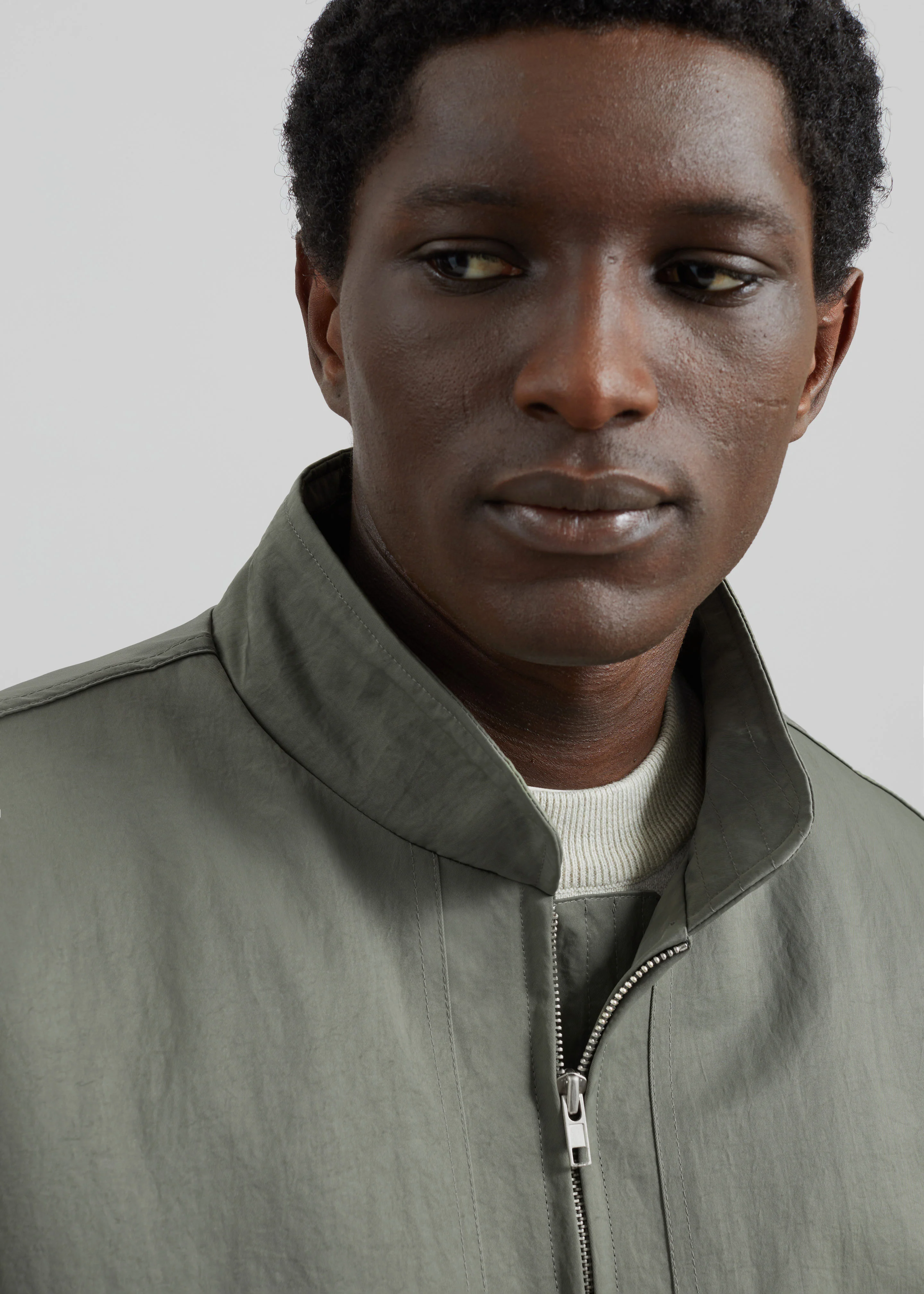 Seth Oversized Jacket - Khaki - Image 9