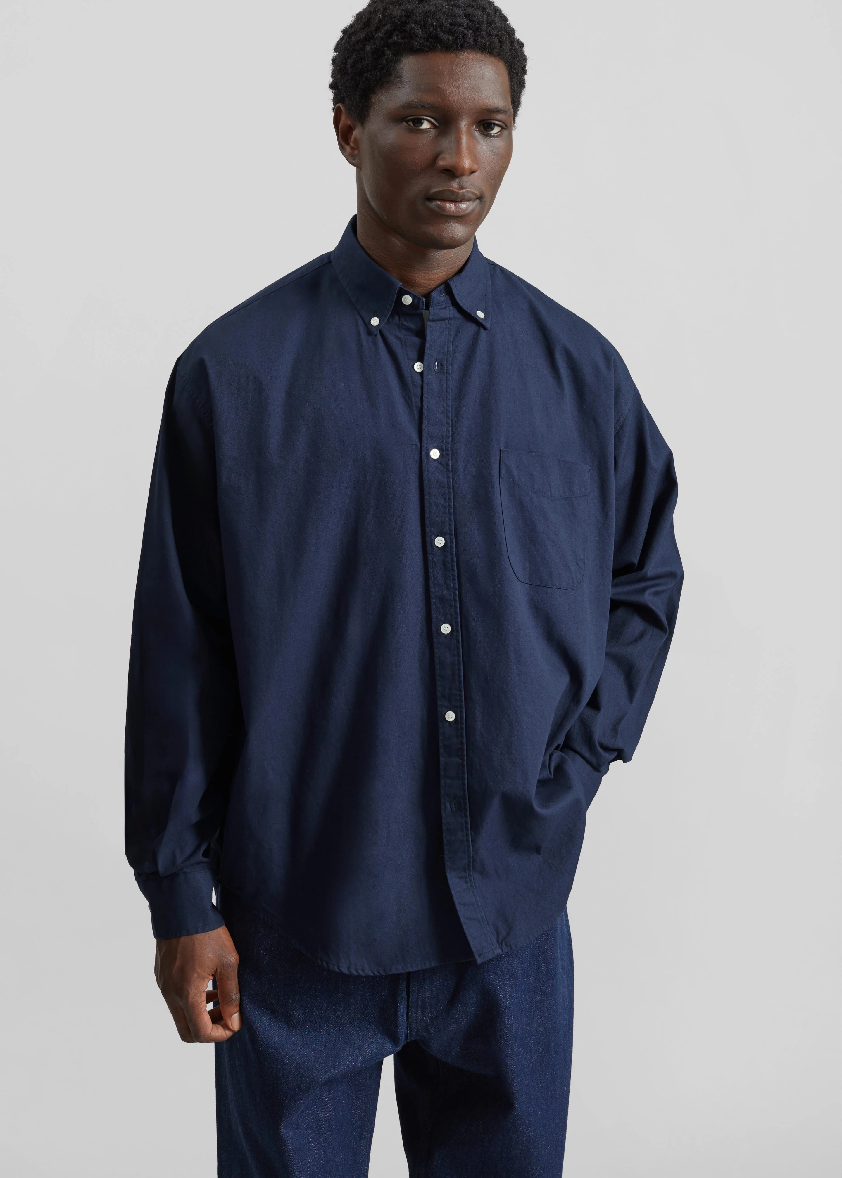 Sinclair Shirt - Navy - Image 2