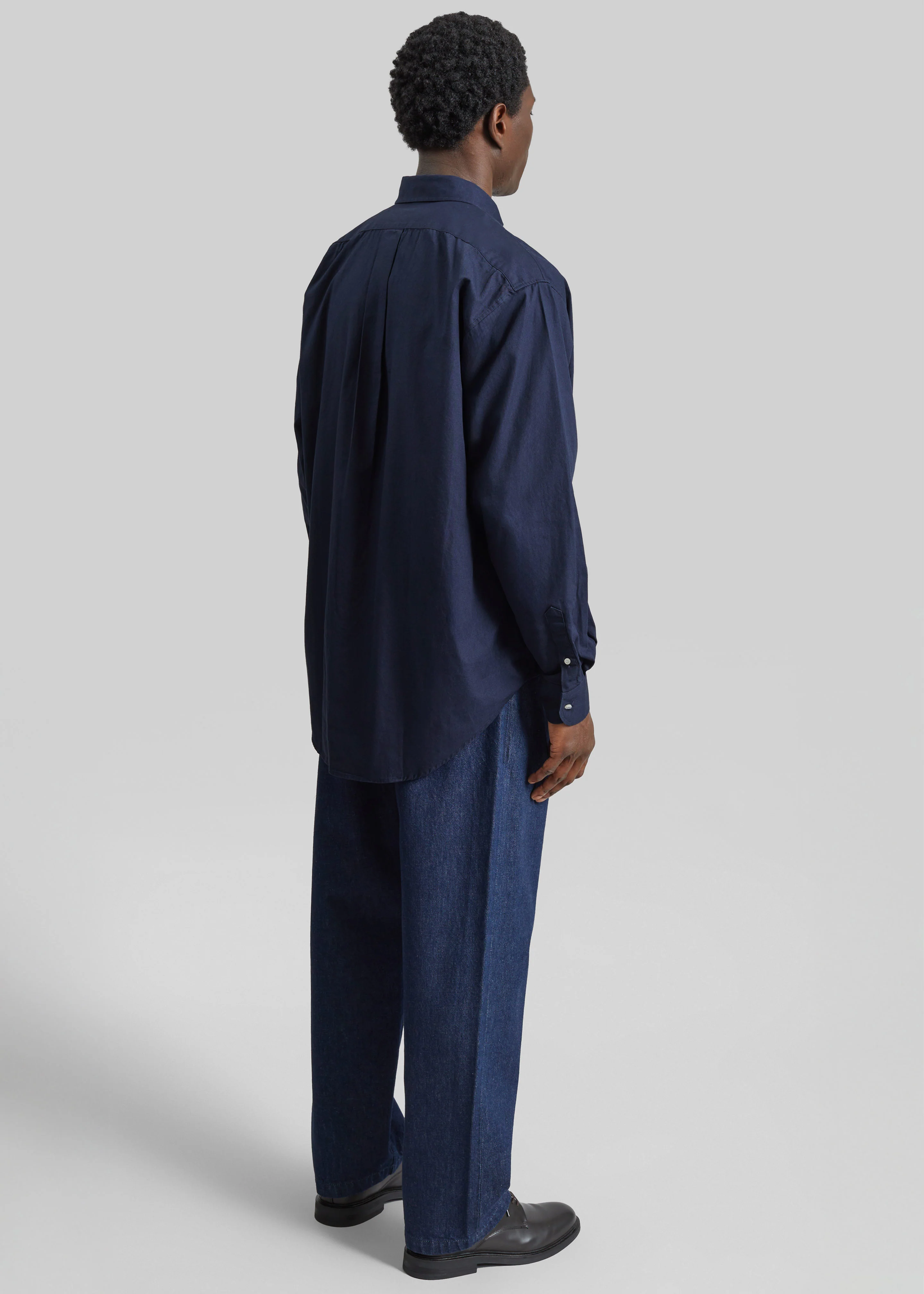 Sinclair Shirt - Navy - Image 6