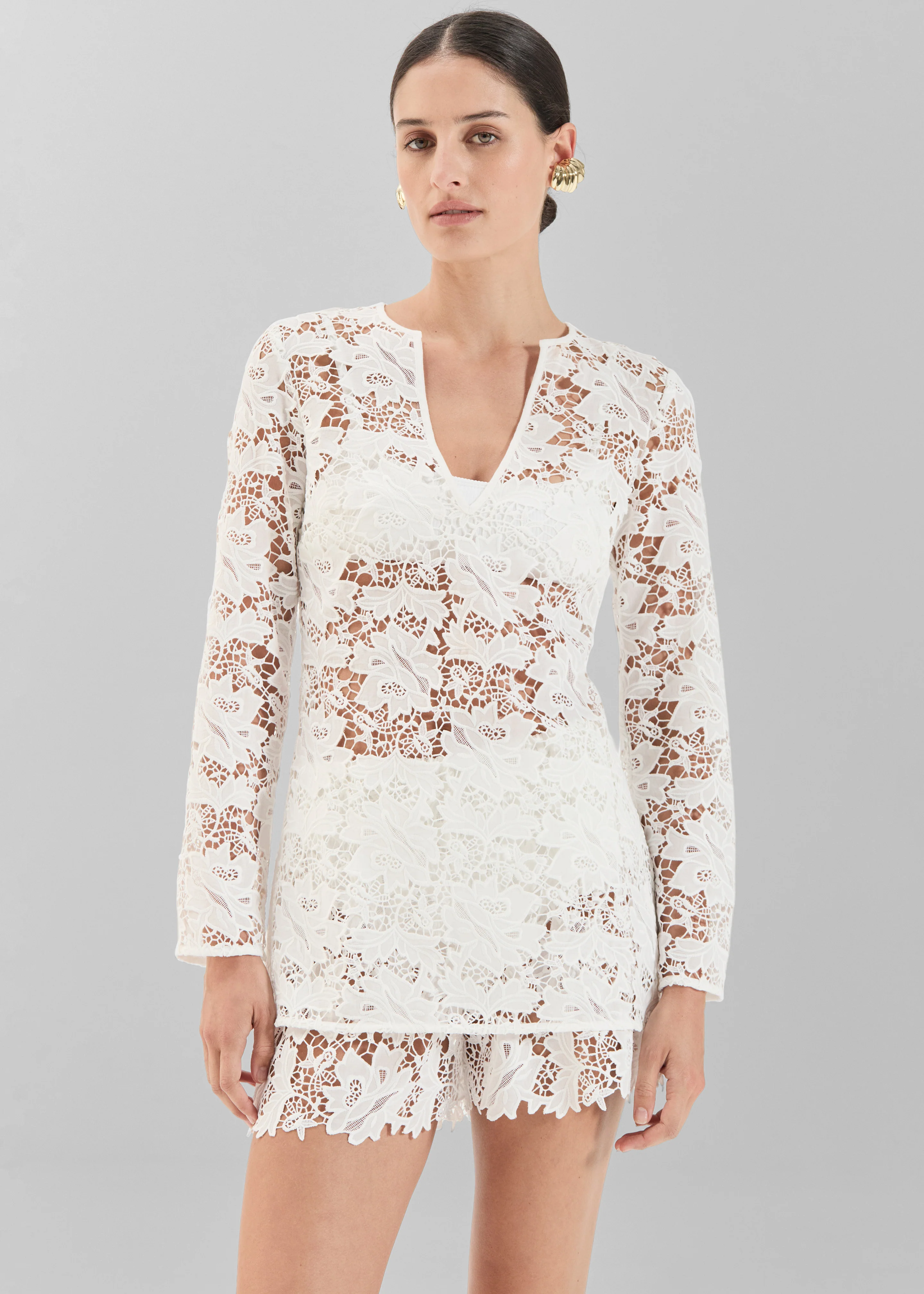 Solaqua Daphne Tunic - Ivory - Image 2