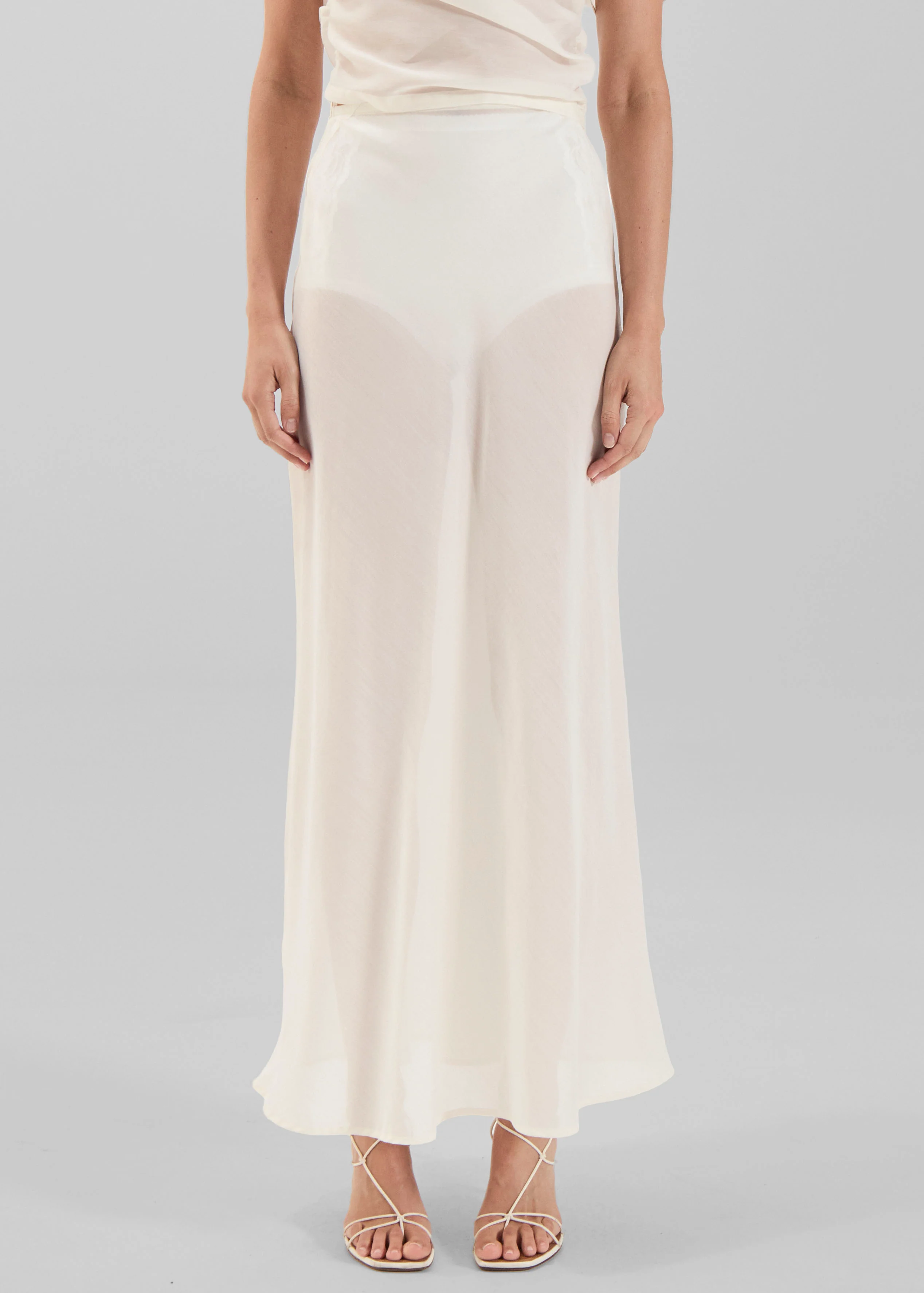 Solaqua Francesca Skirt - Ivory - Image 7