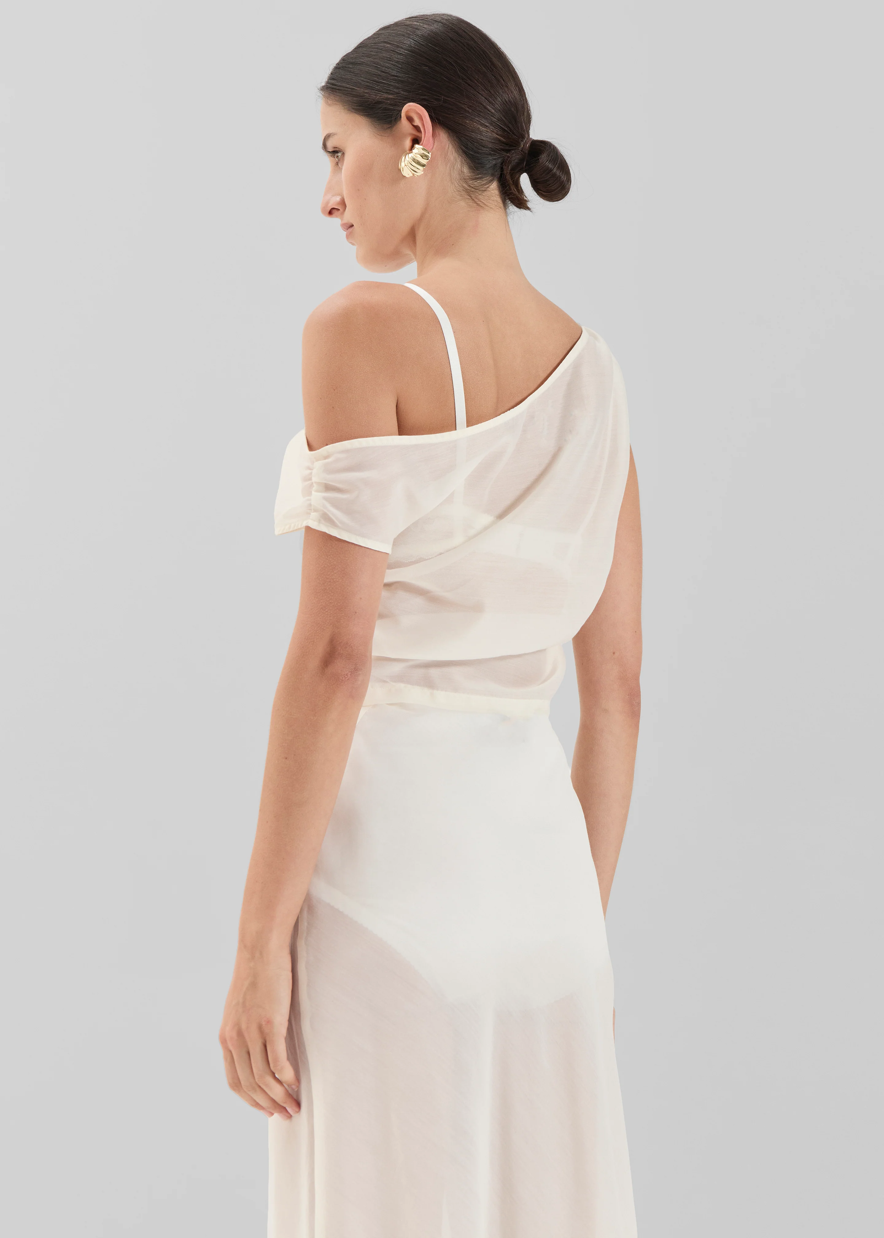 Solaqua Genevieve Top - Ivory - Image 3