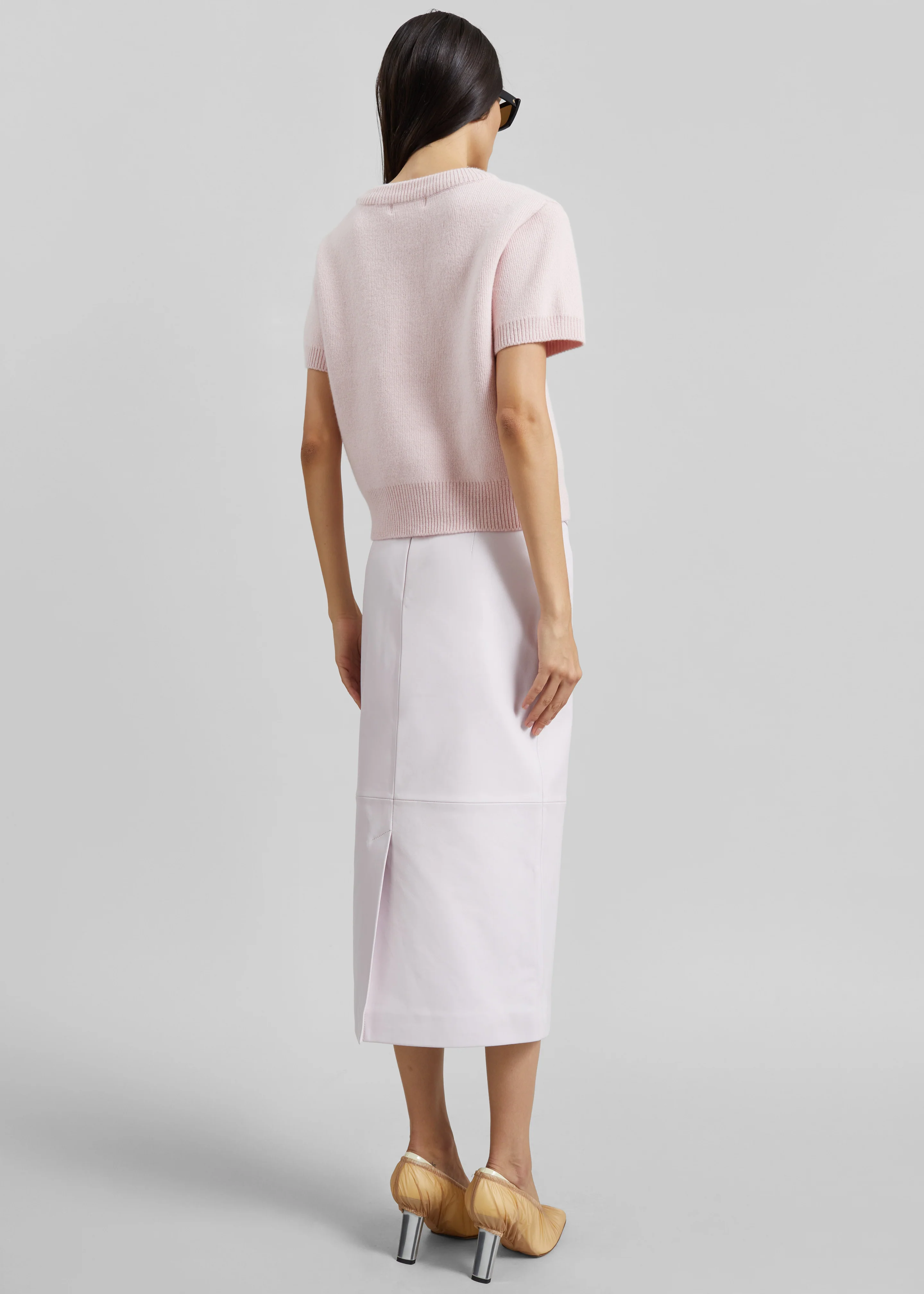 Sona Wool Knit Top - Pink - Image 6