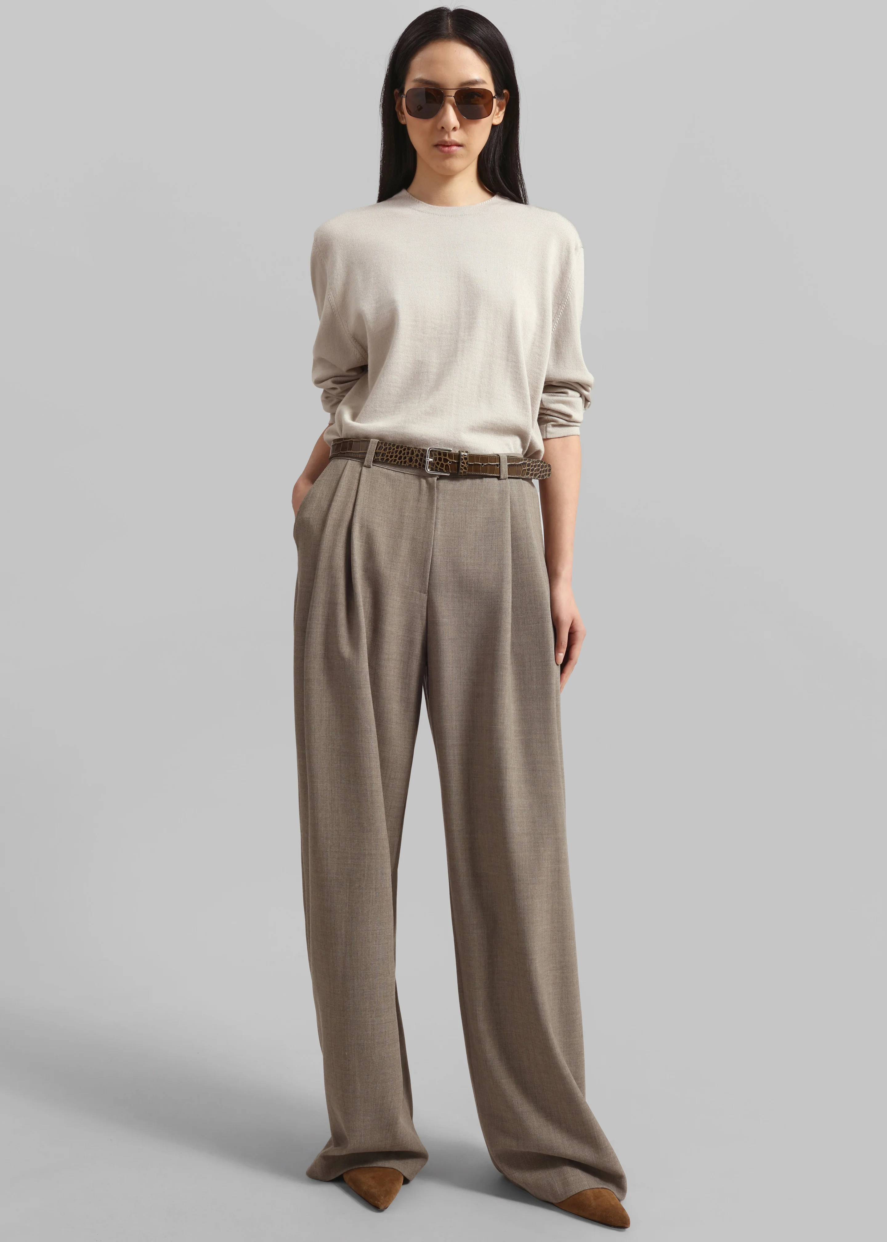 Sonoma Trousers - Taupe - Image 4