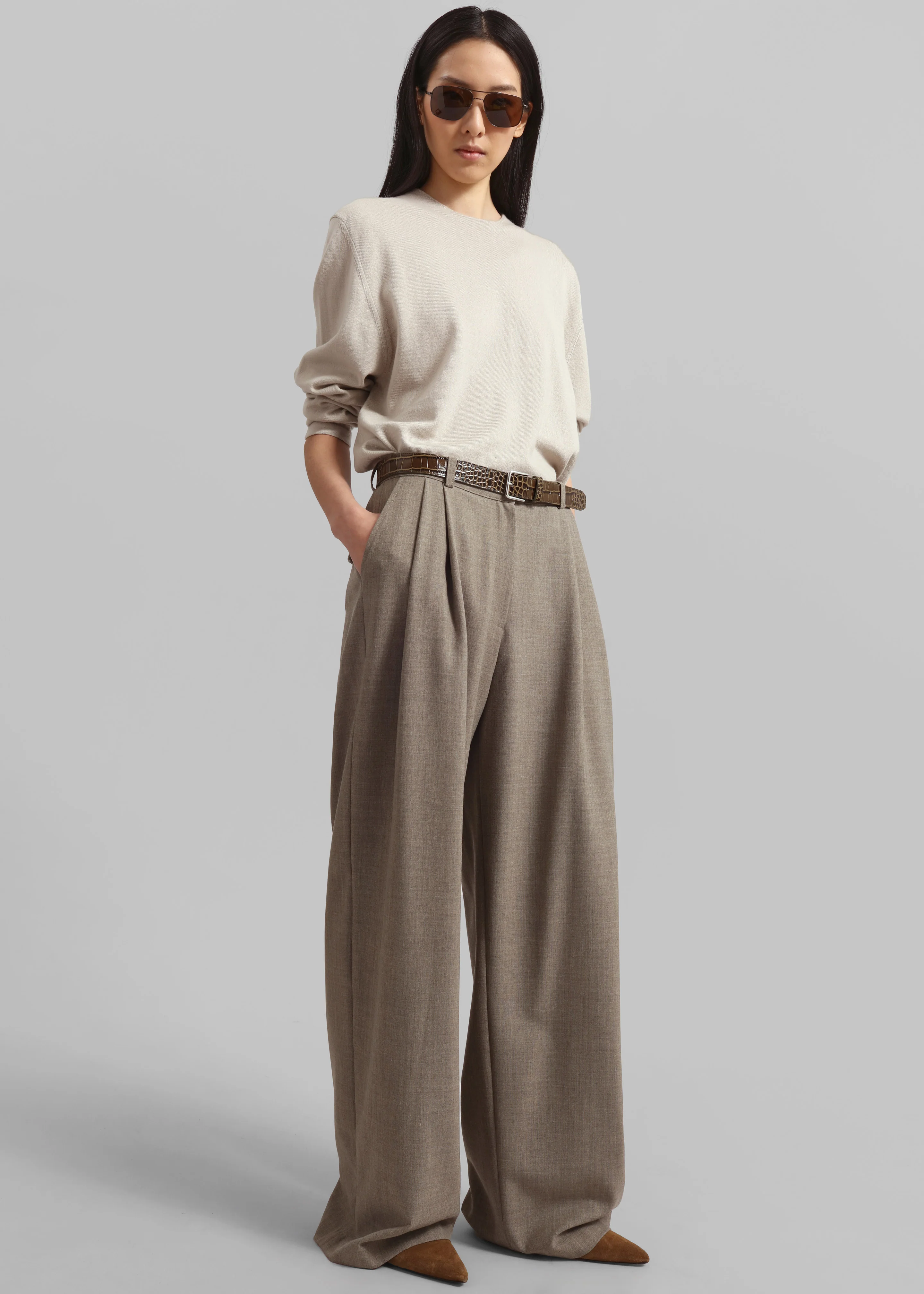 Sonoma Trousers - Taupe - Image 7