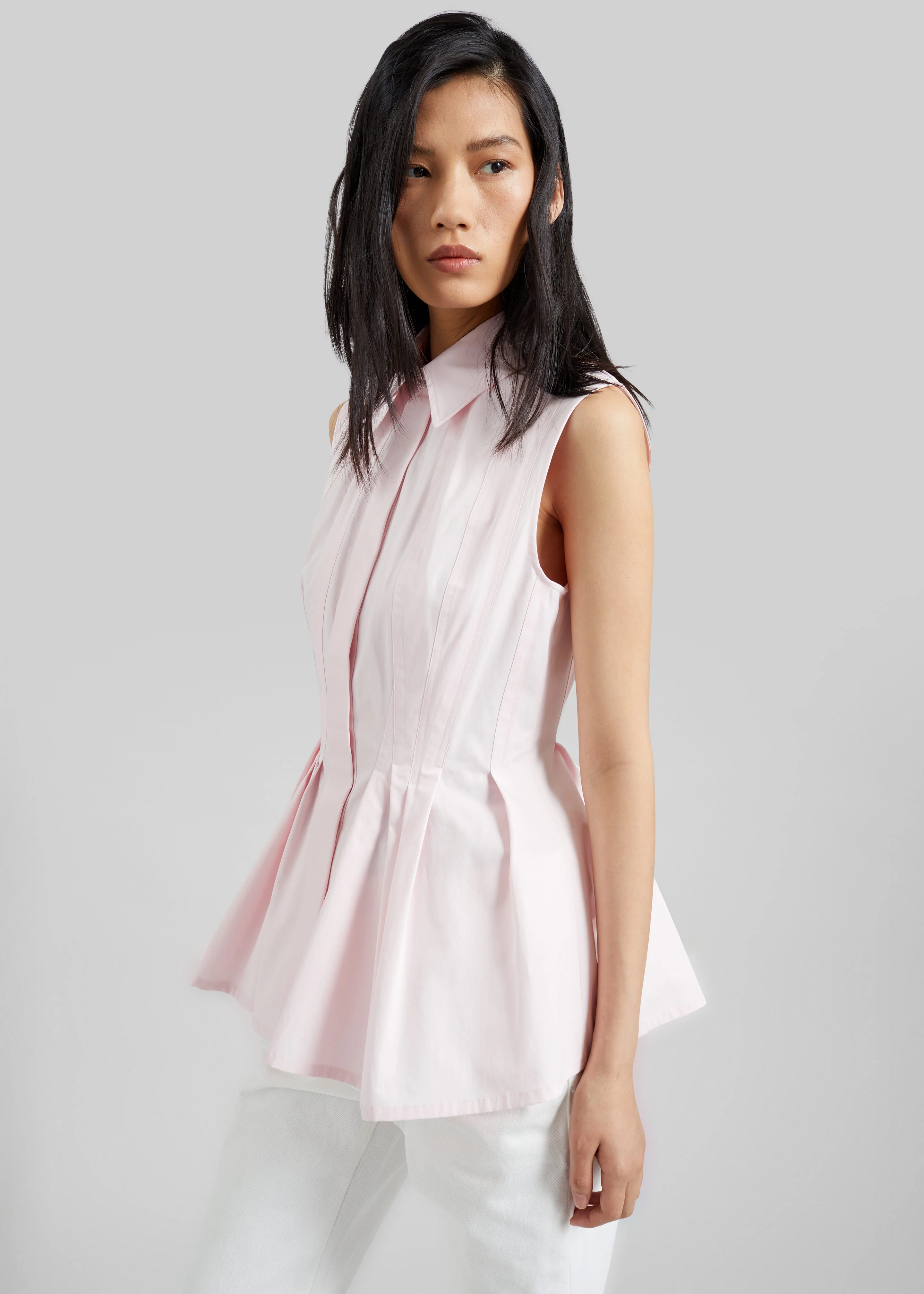 Sportmax Certosa Sleeveless Top - Pink - Image 2