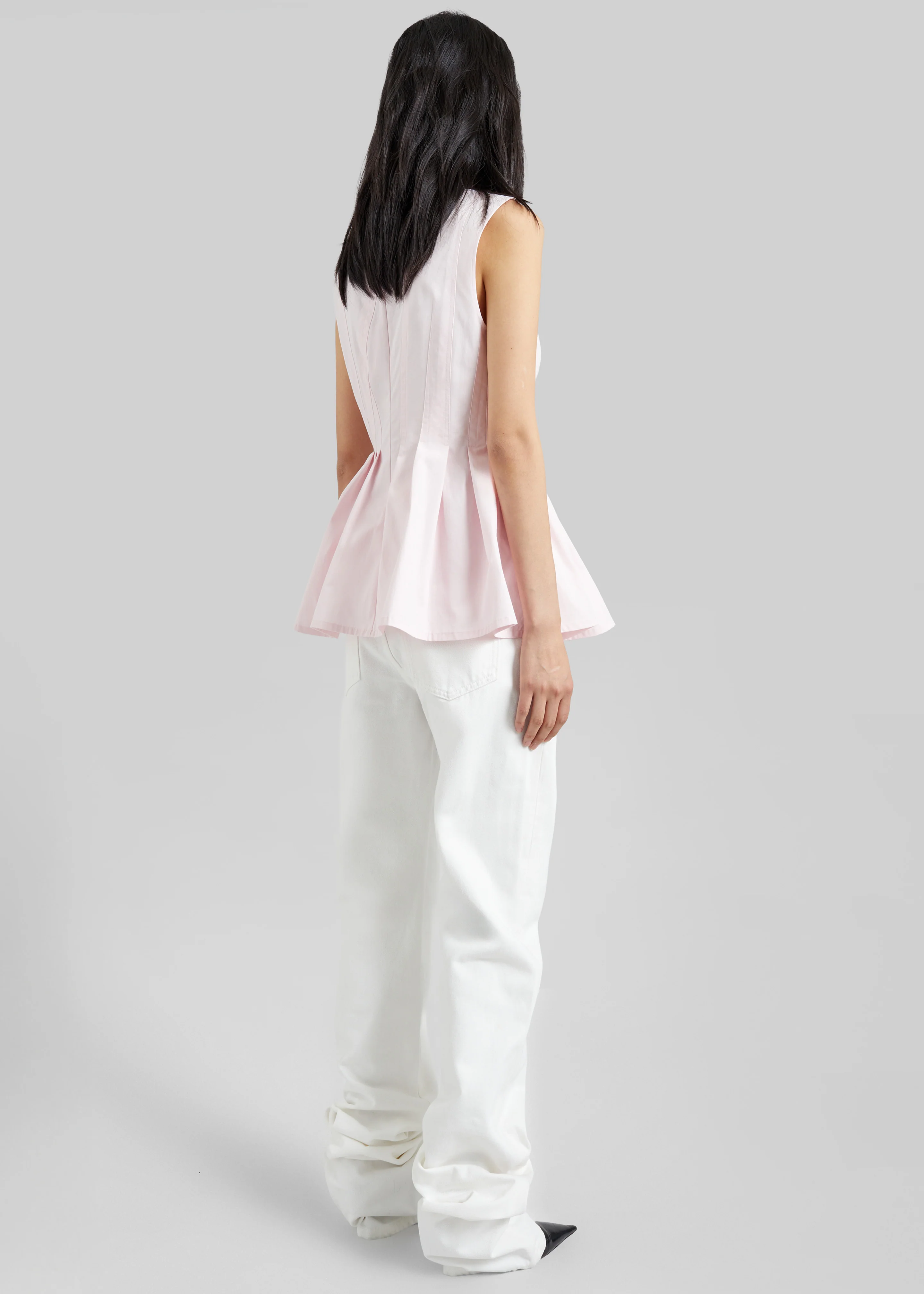 Sportmax Certosa Sleeveless Top - Pink - Image 7