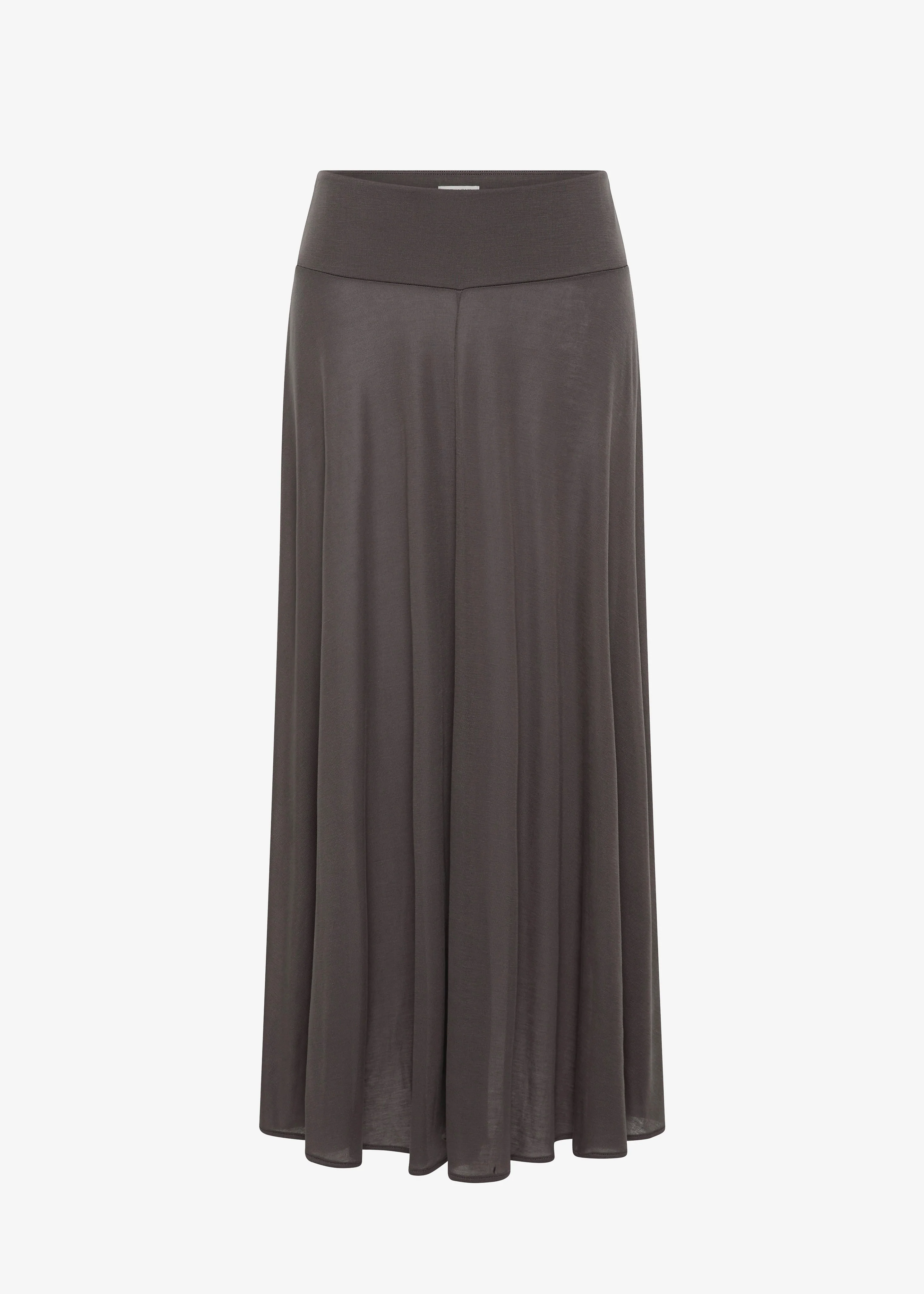 St. Agni Fluid Jersey Skirt - Soot - Image 6