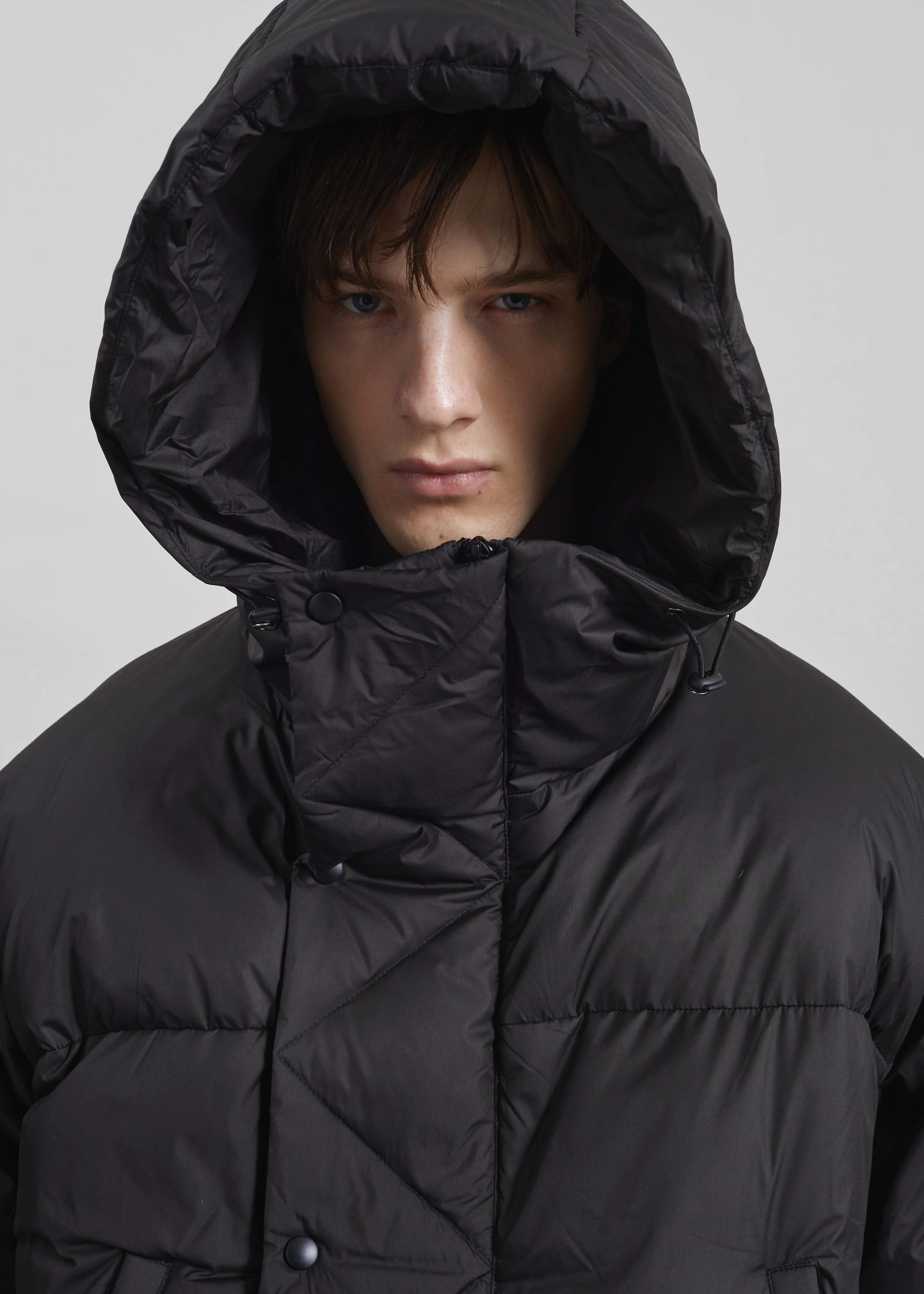 Strabane Puffer Jacket - Black - Image 3