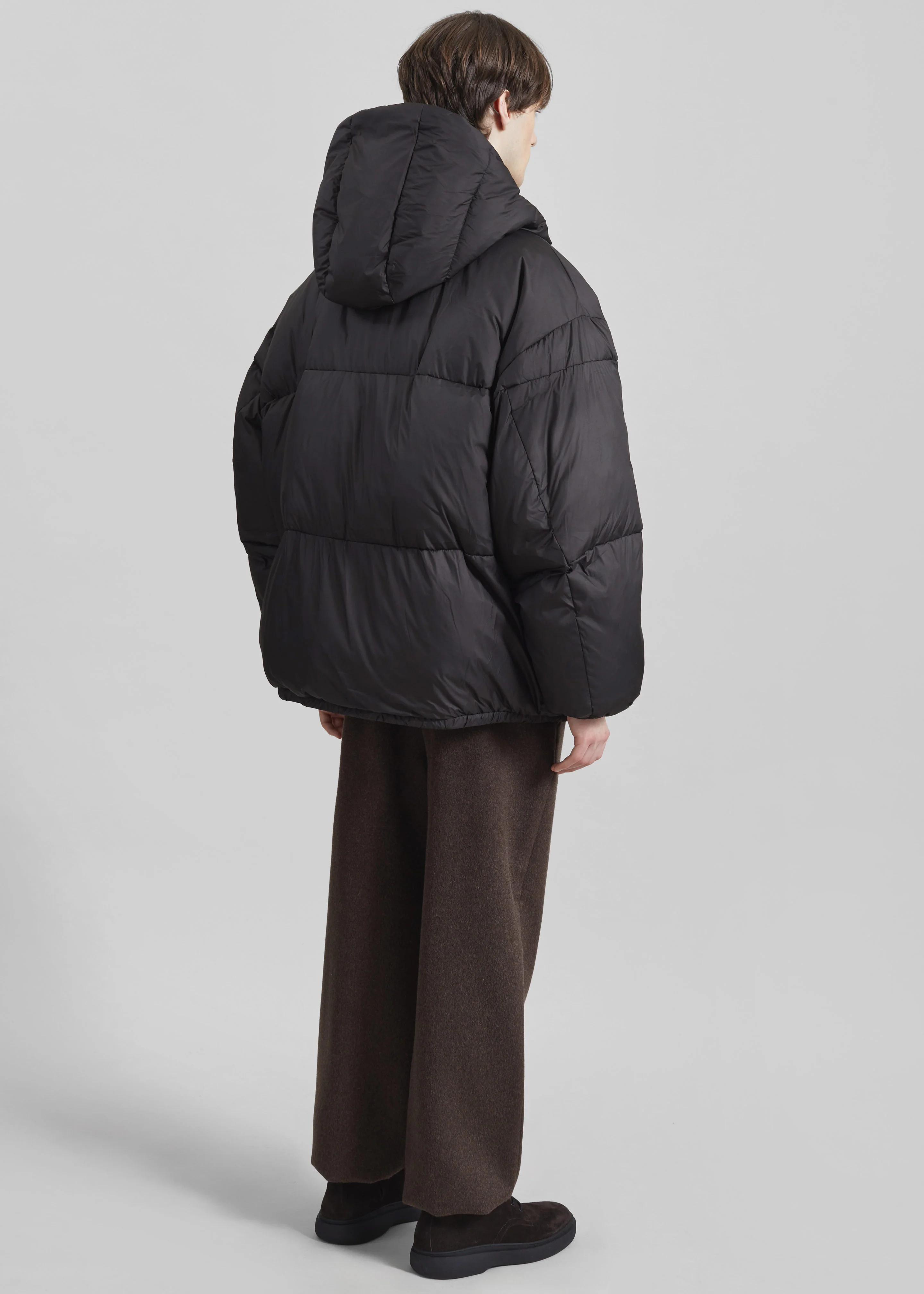 Strabane Puffer Jacket - Black - Image 7