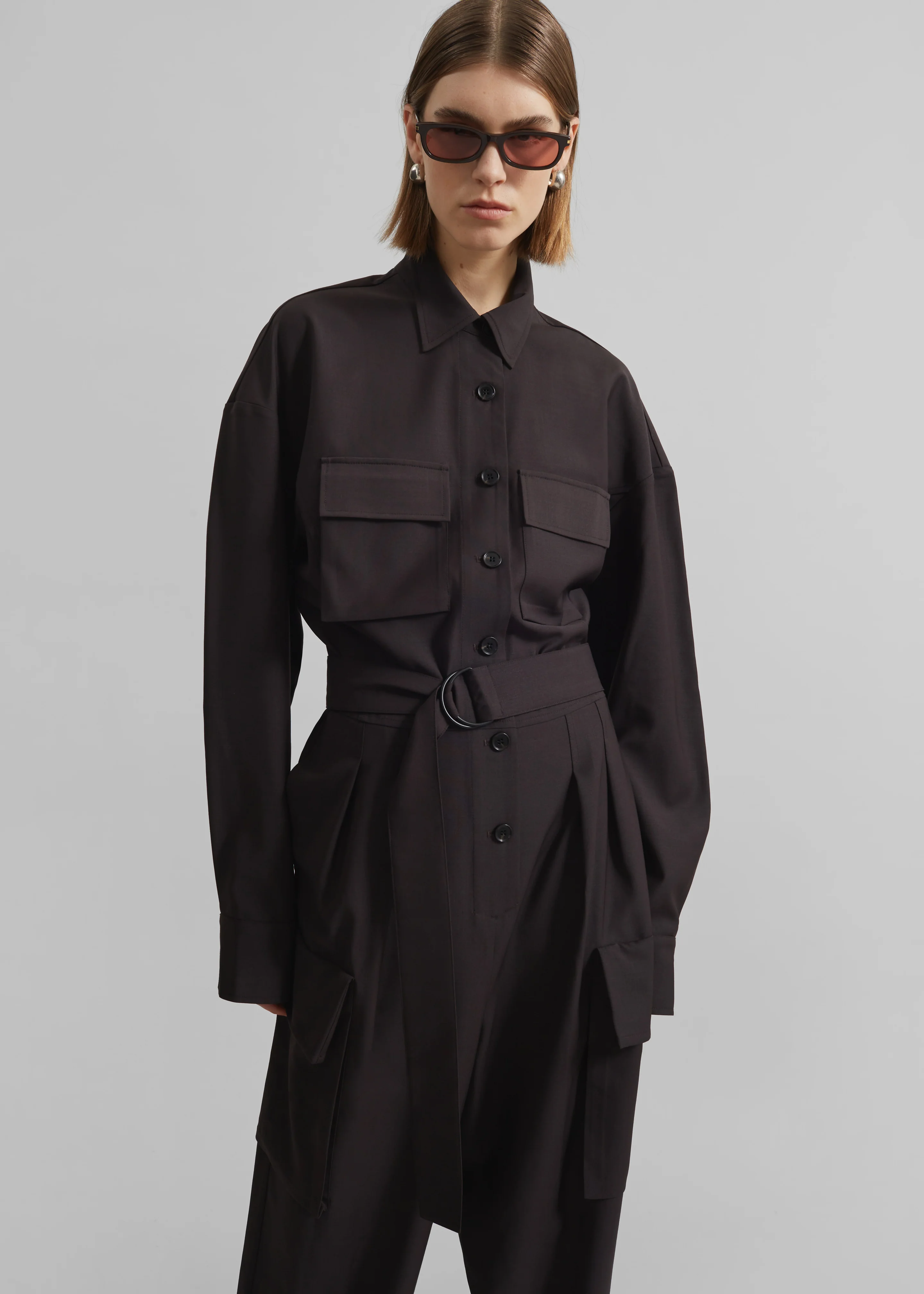 Suzie Jumpsuit - Brown - Image 5