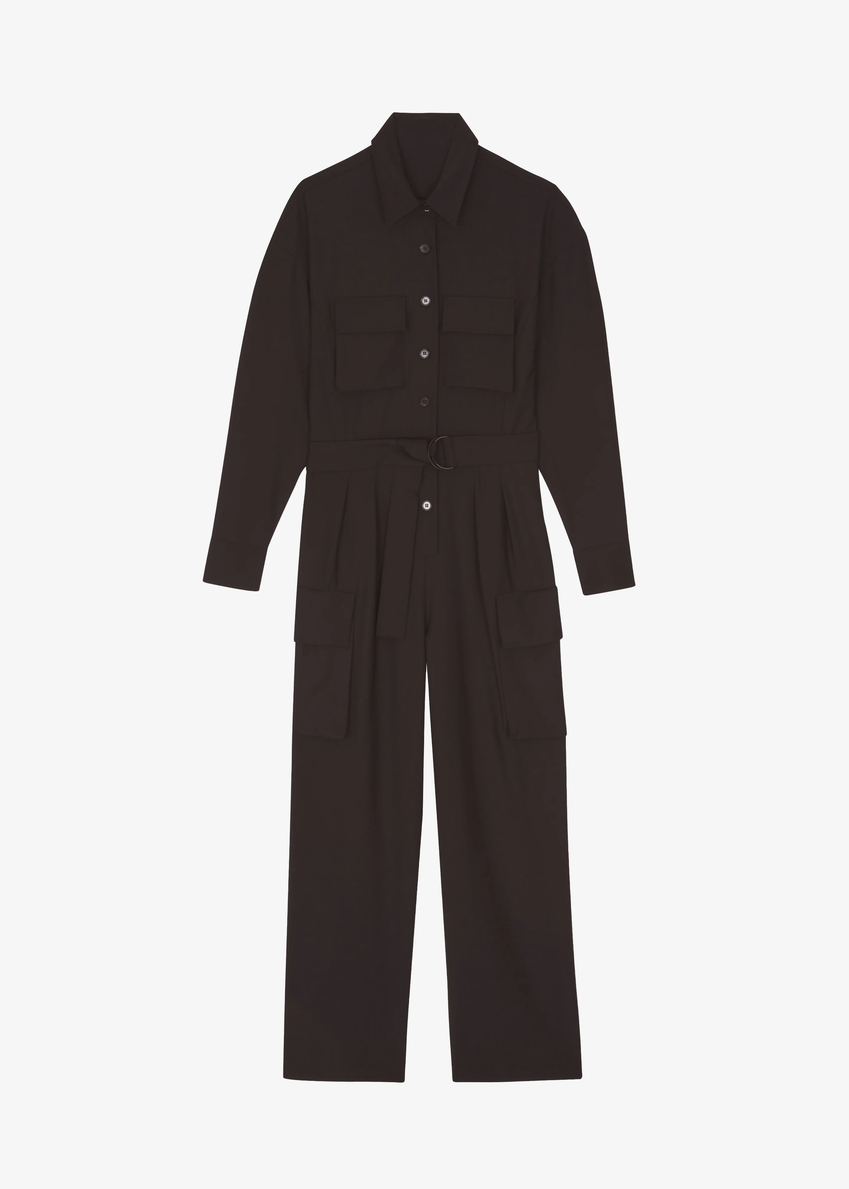 Suzie Jumpsuit - Brown - Image 9