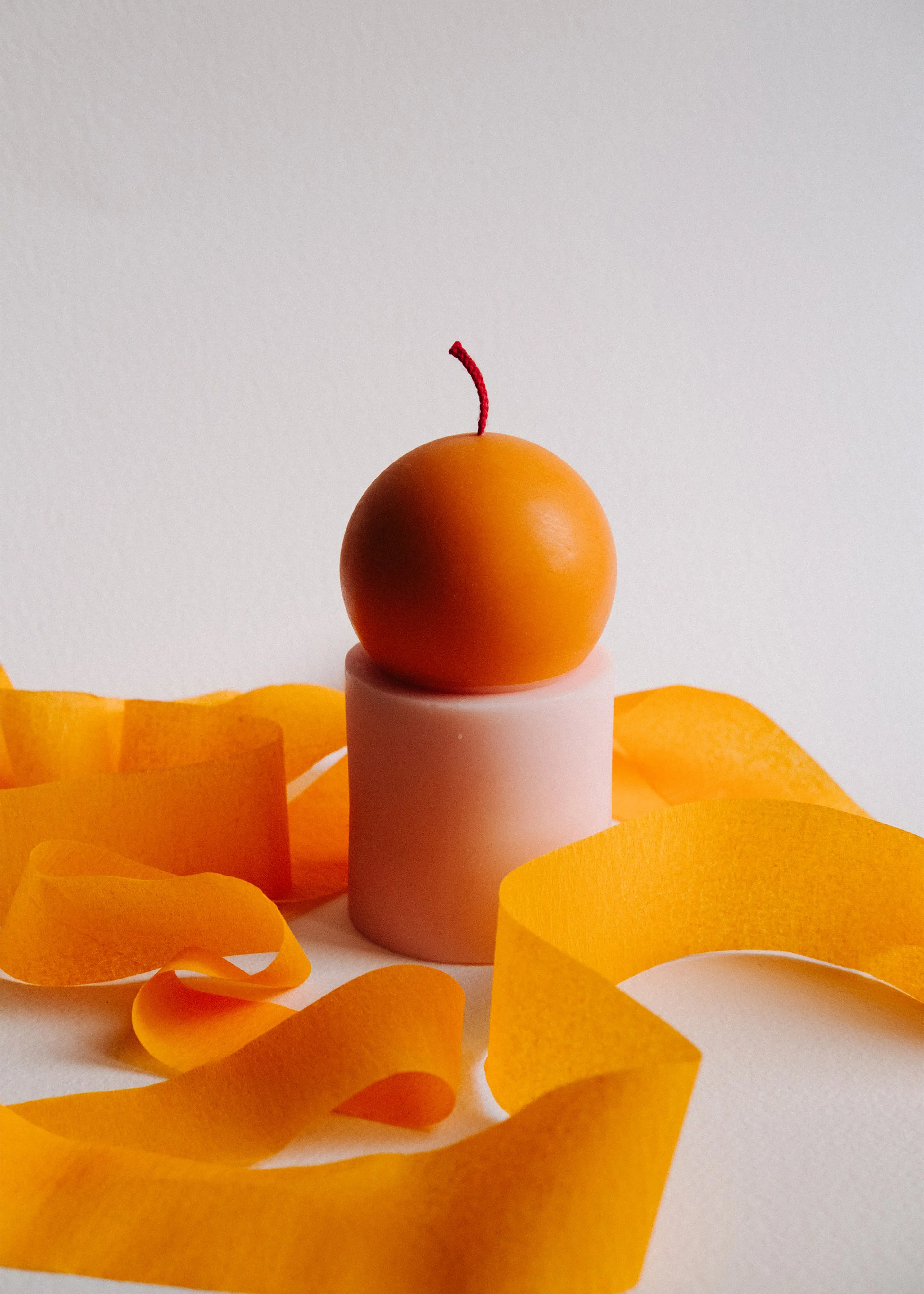 Taith Lulu Candle - Orange/Pink - Image 2