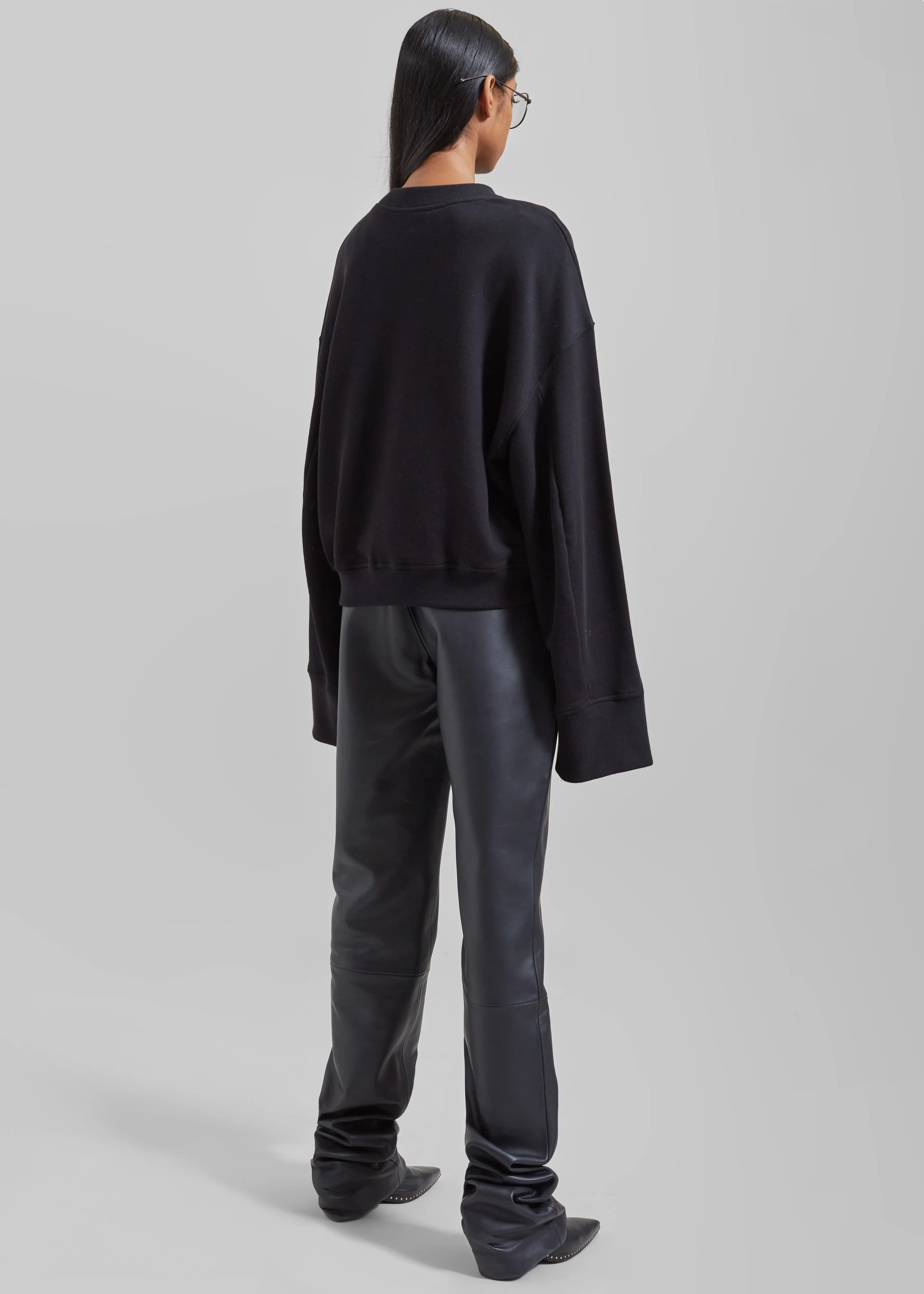 Talia Sweatshirt - Black - Image 8