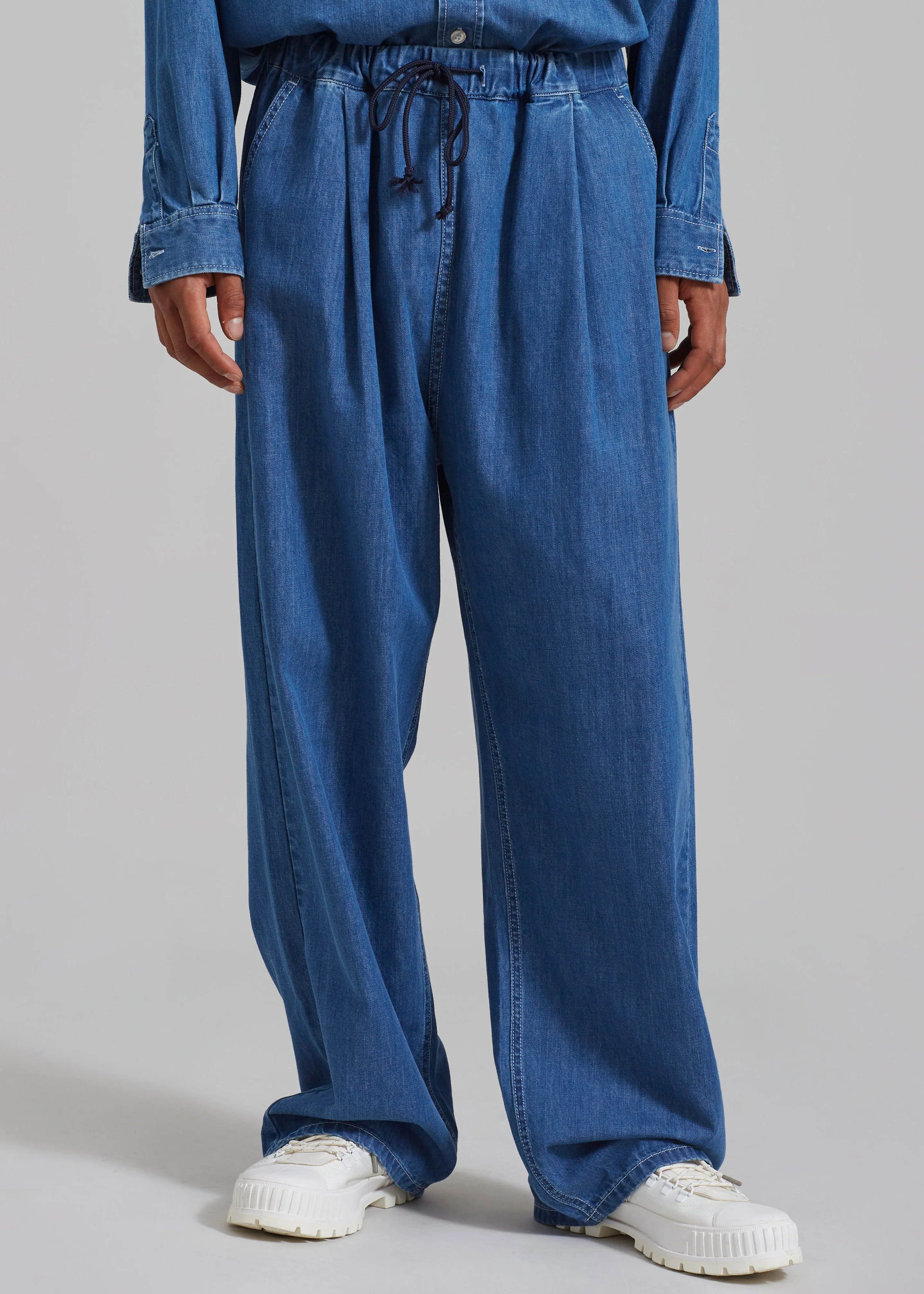 Tanner Denim Pants - Medium Wash - Image 2