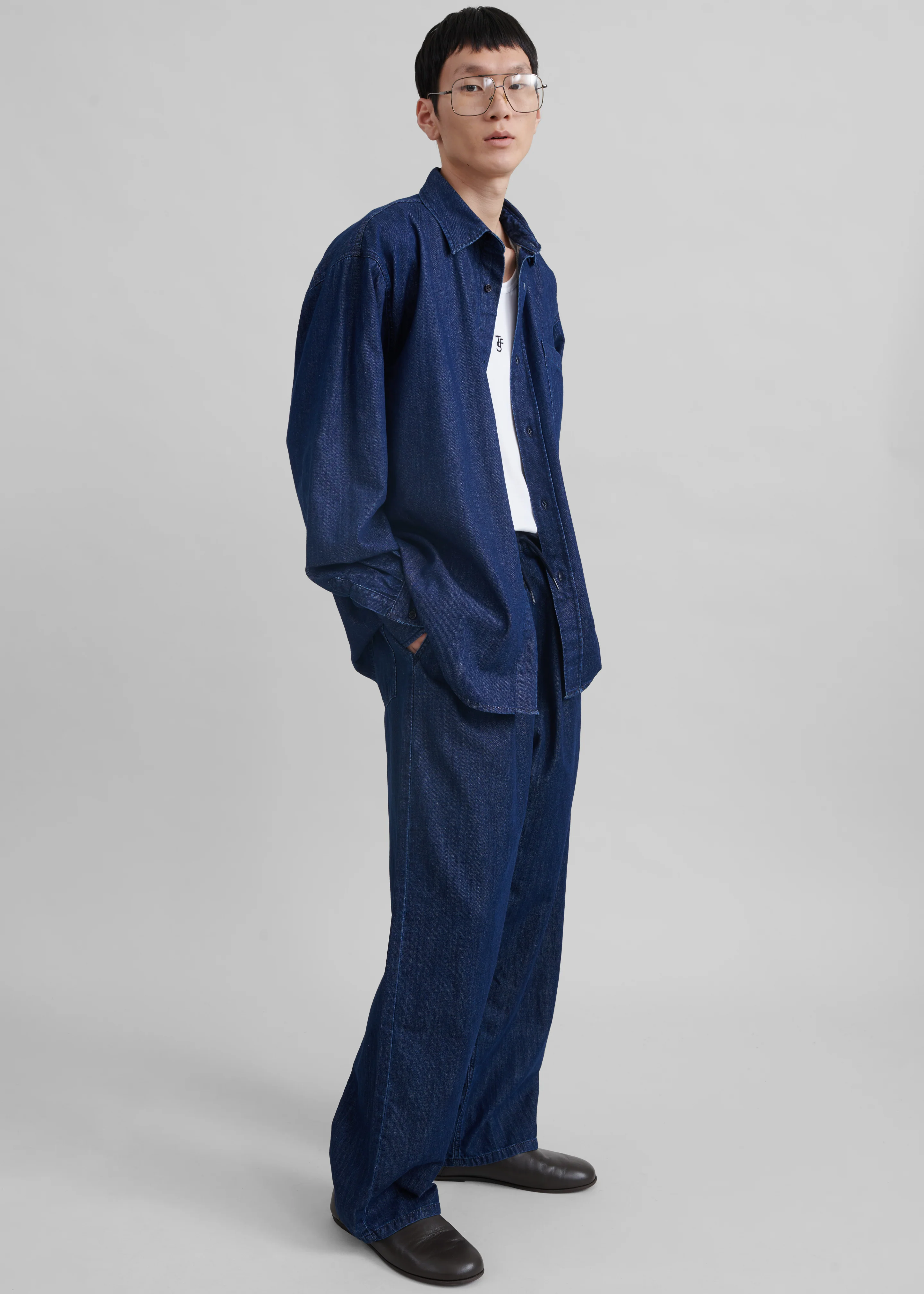Tanner Denim Shirt - Raw Wash - Image 4