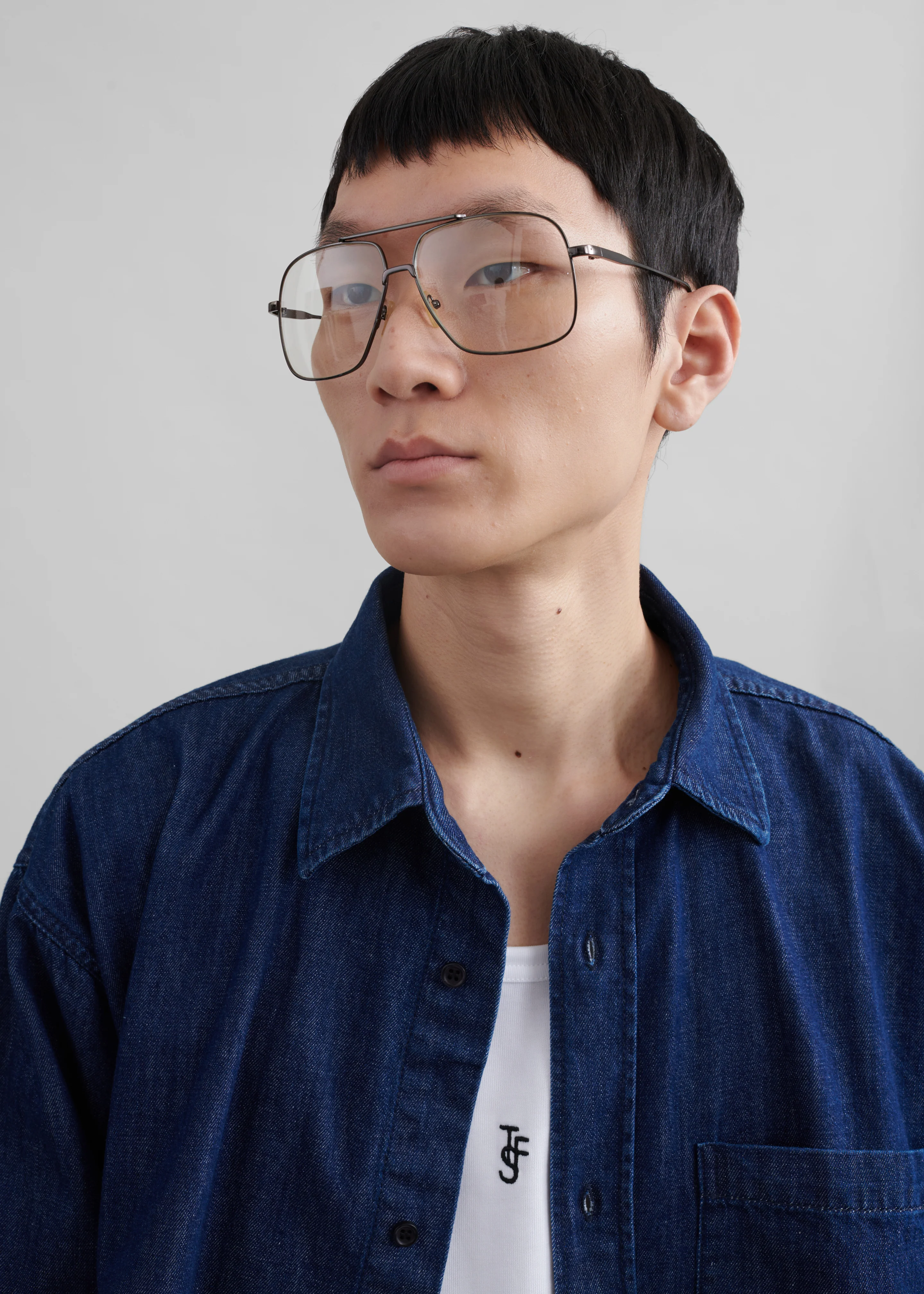 Tanner Denim Shirt - Raw Wash - Image 6