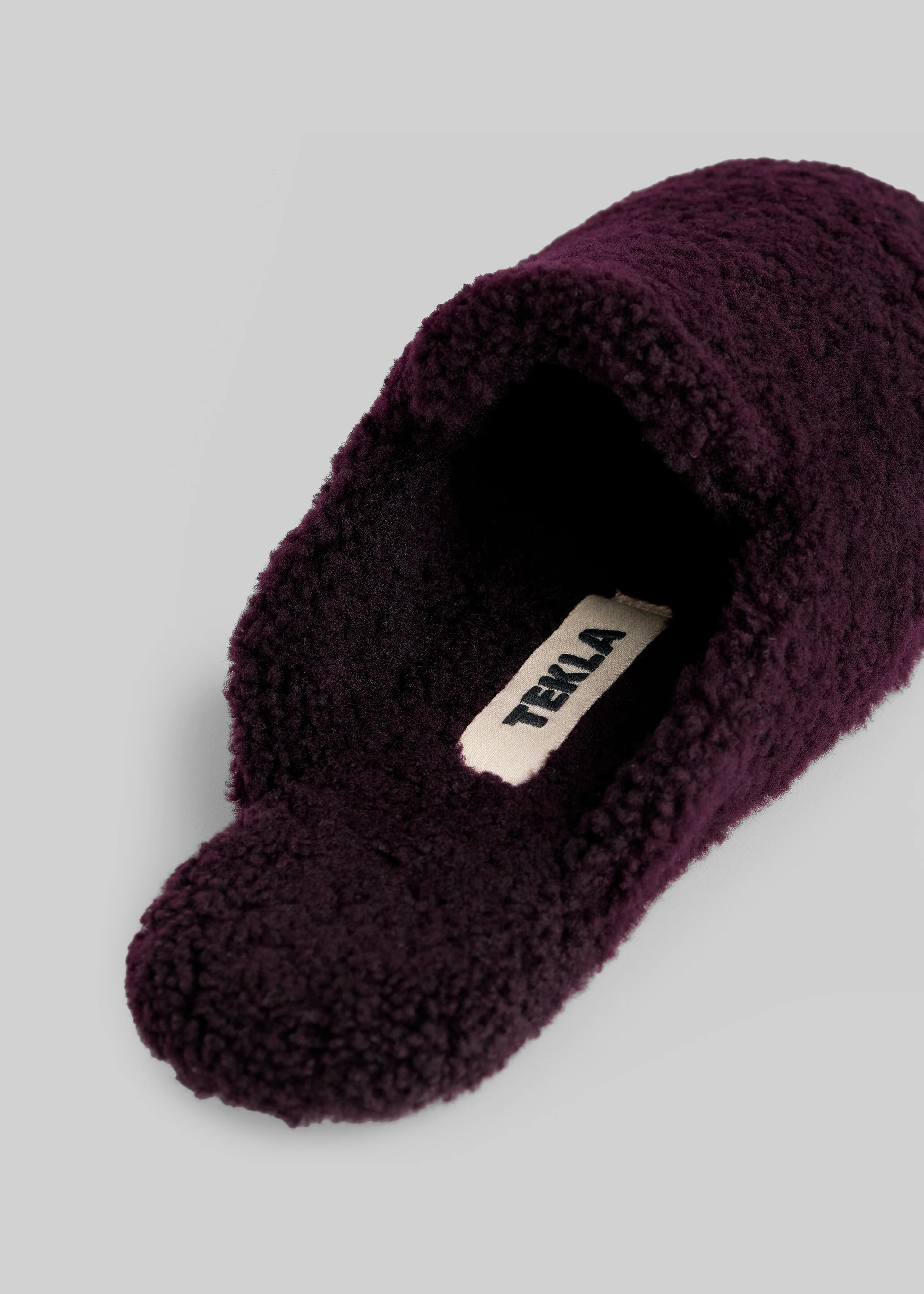 Tekla Home Slippers - Wine - Image 3