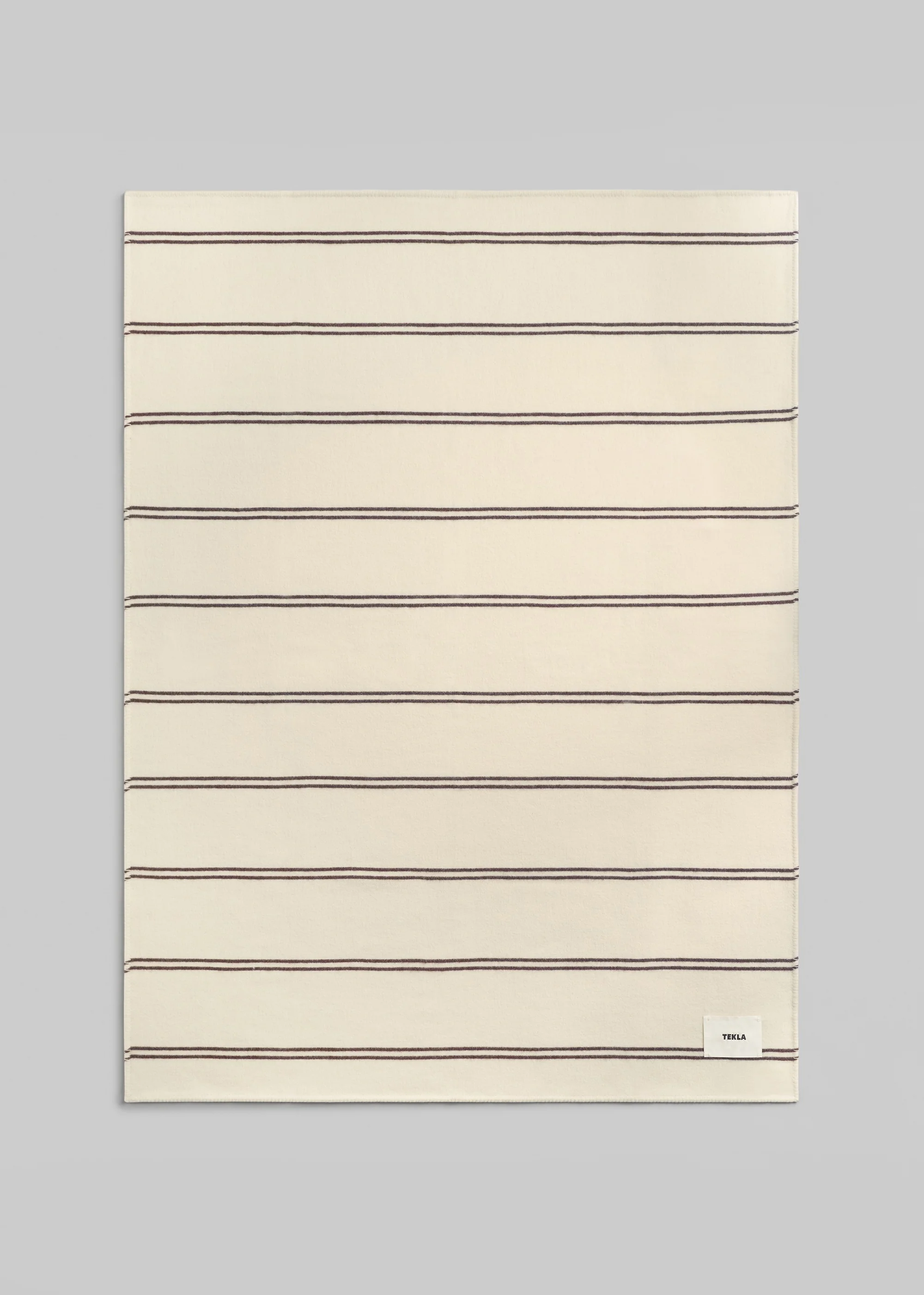 Tekla Lambswool Blanket - Ruck Stripes - Image 4