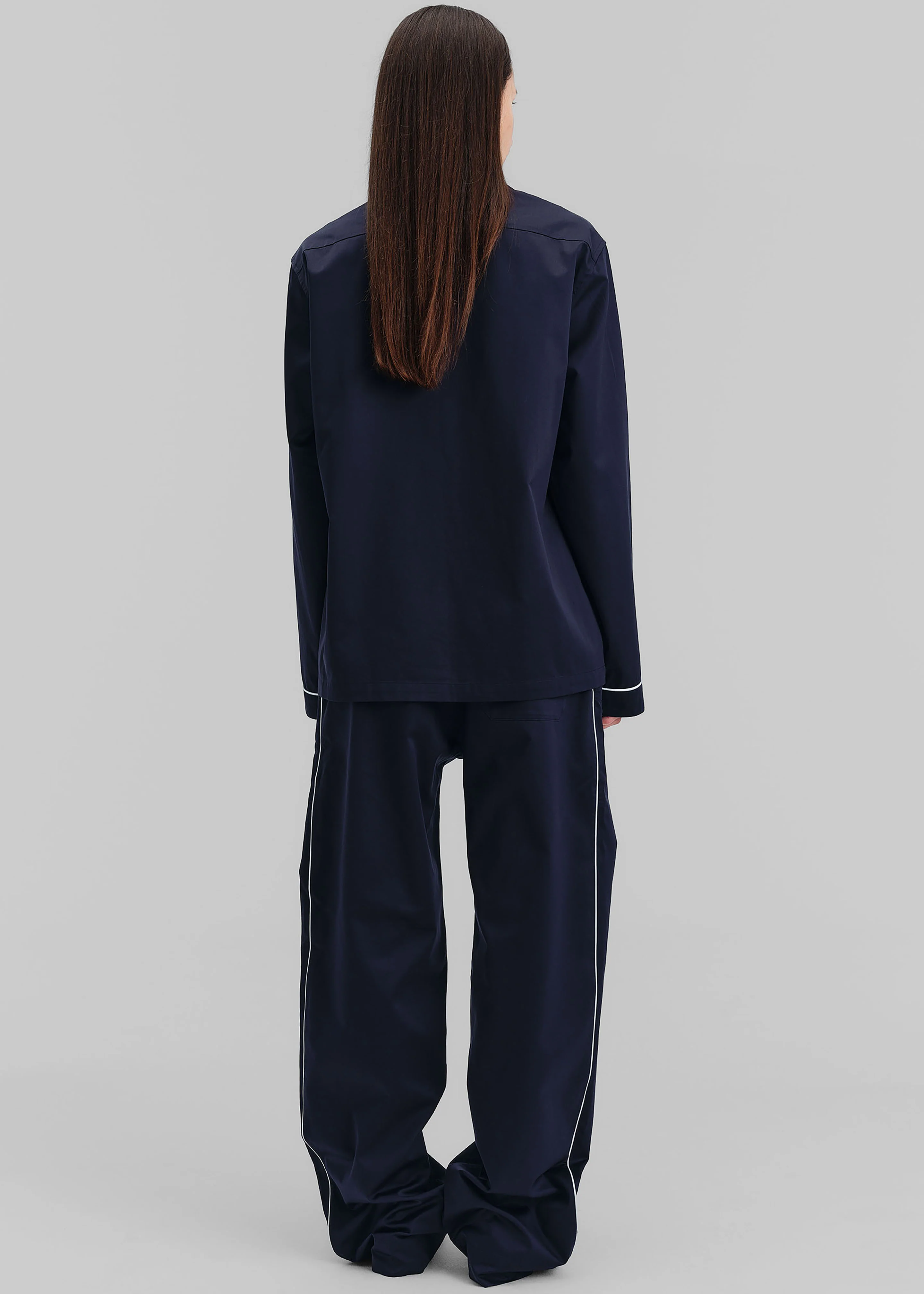 Tekla Sateen Pyjama Pants - Chelsea - Image 13