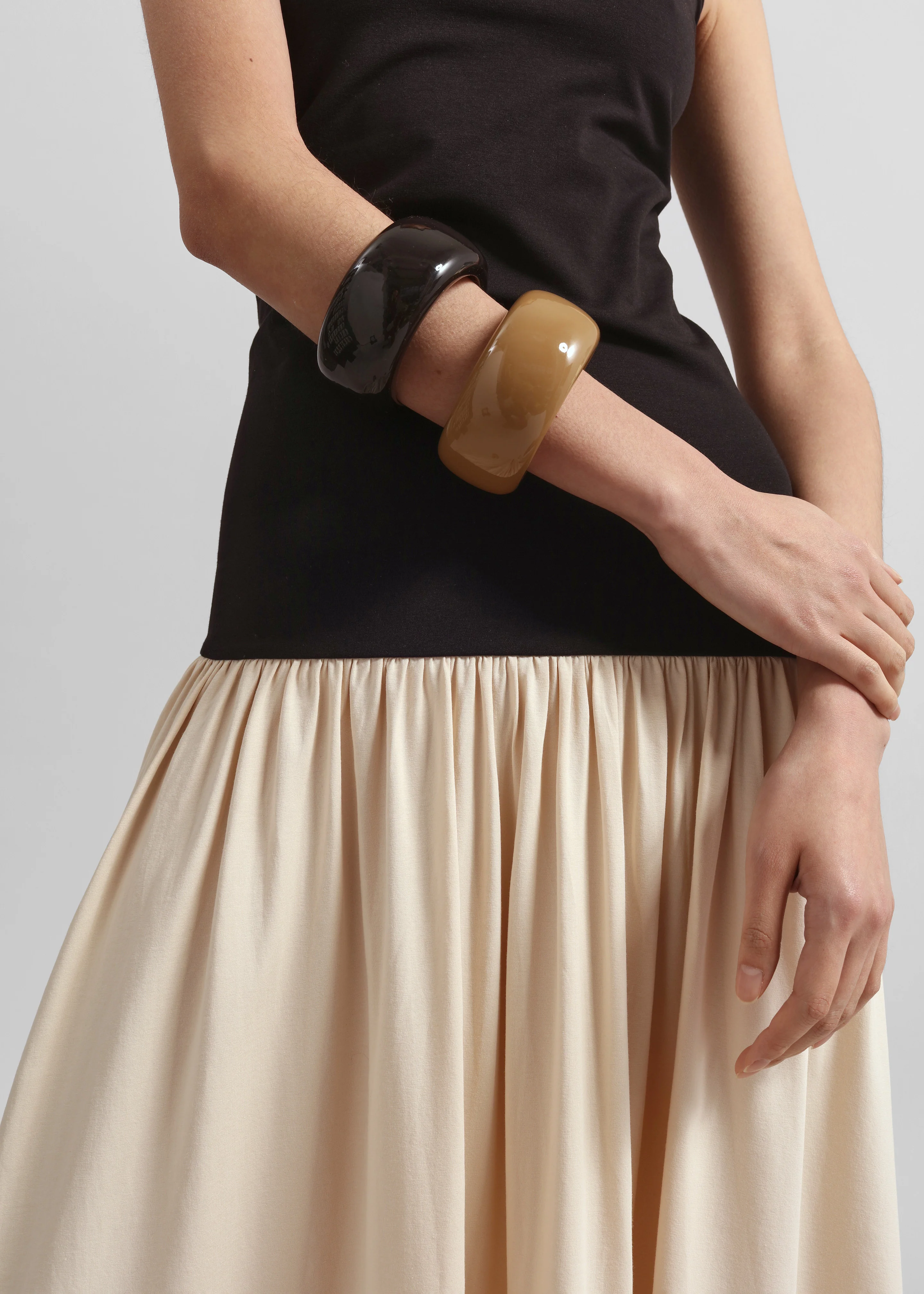 TFS Glossy Bangle - Camel - Image 6