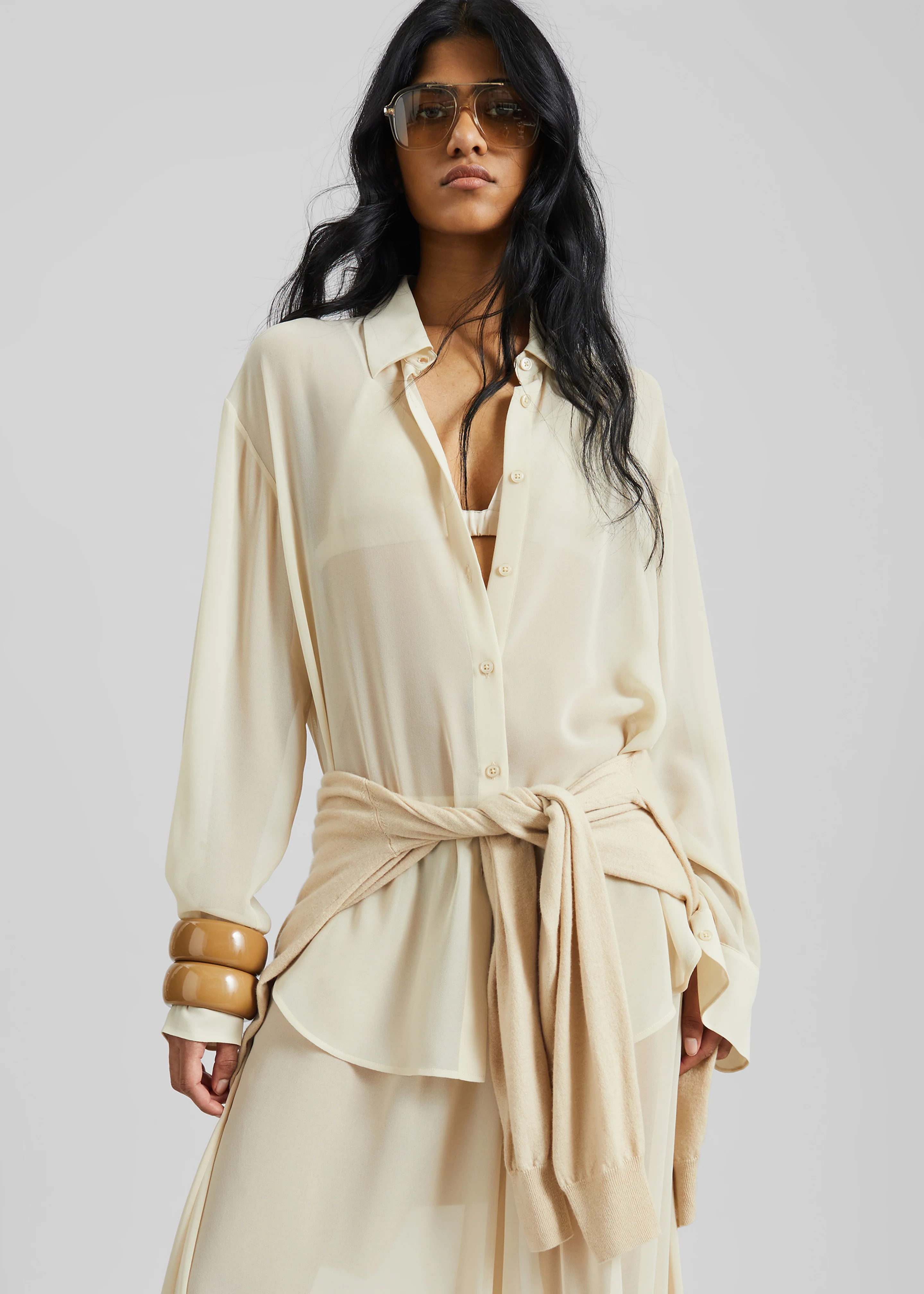 TFS Glossy Bangle - Camel - Image 7