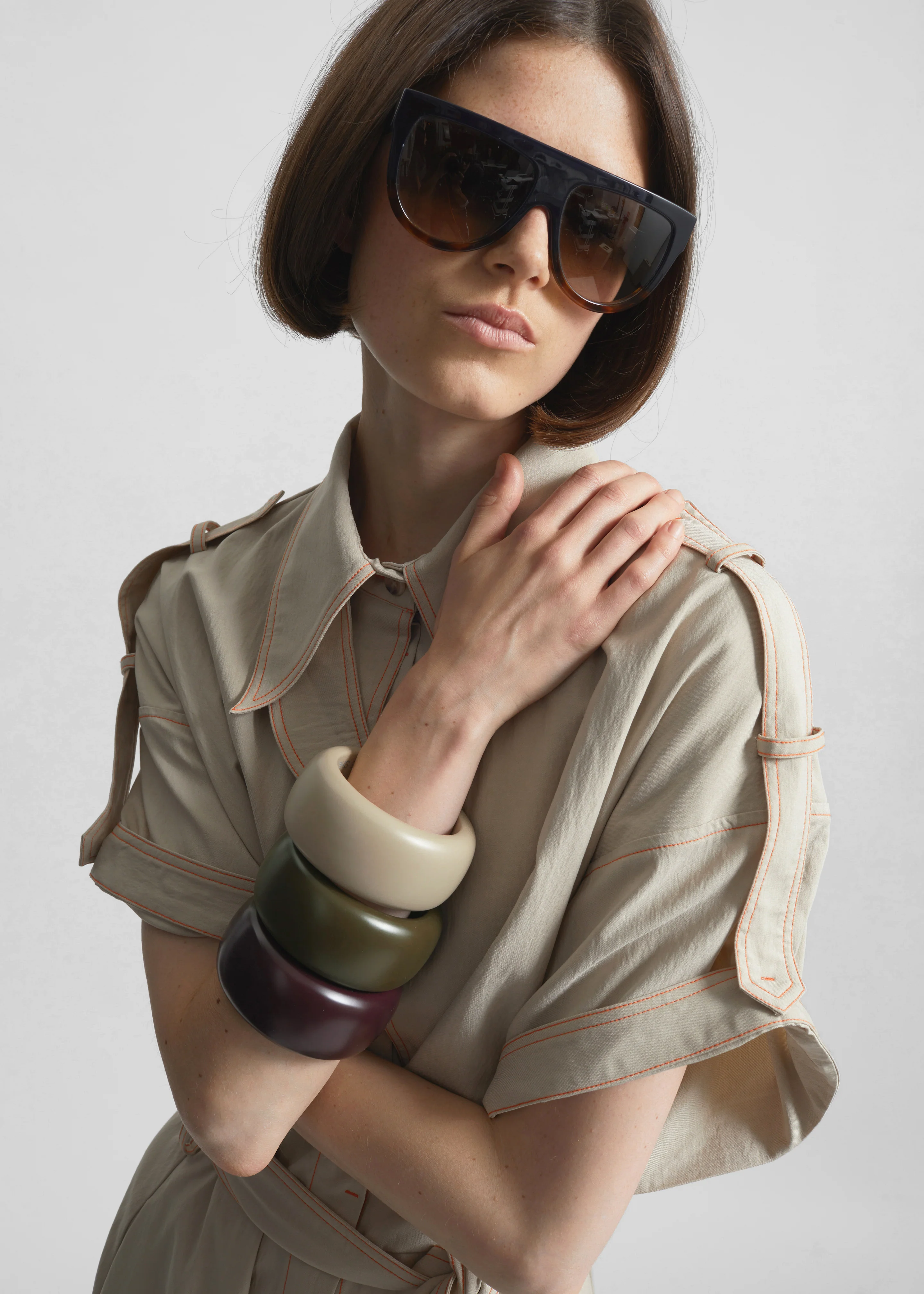 TFS Matte Bangle - Moss Green - Image 3