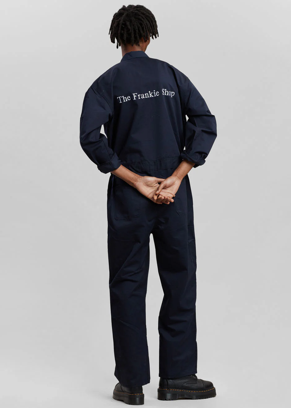 TFS Oversized Boiler Suit - Navy - Image 13