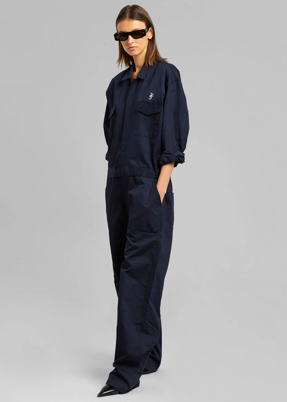 TFS Oversized Boiler Suit - Navy - Image 6