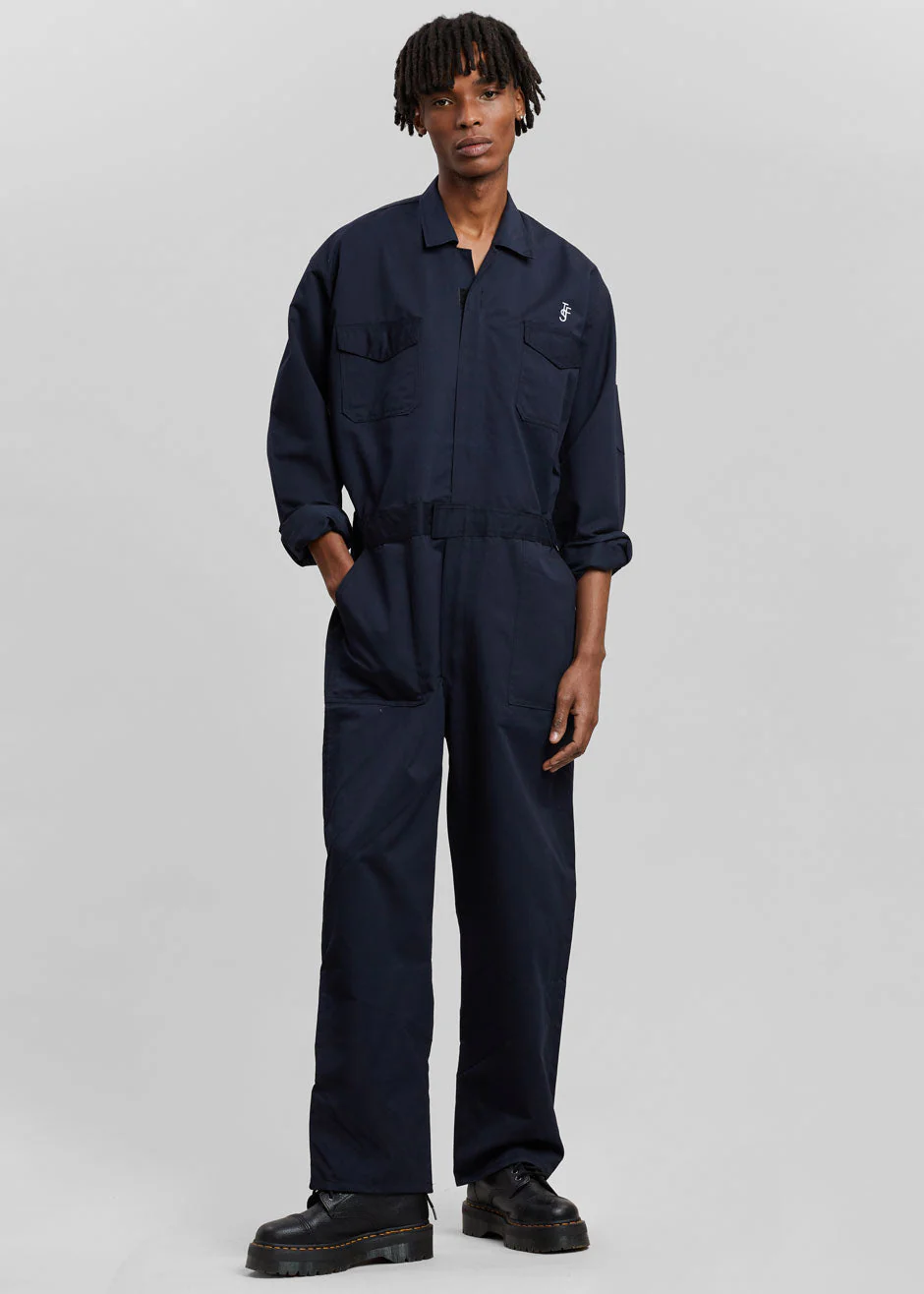 TFS Oversized Boiler Suit - Navy - Image 8