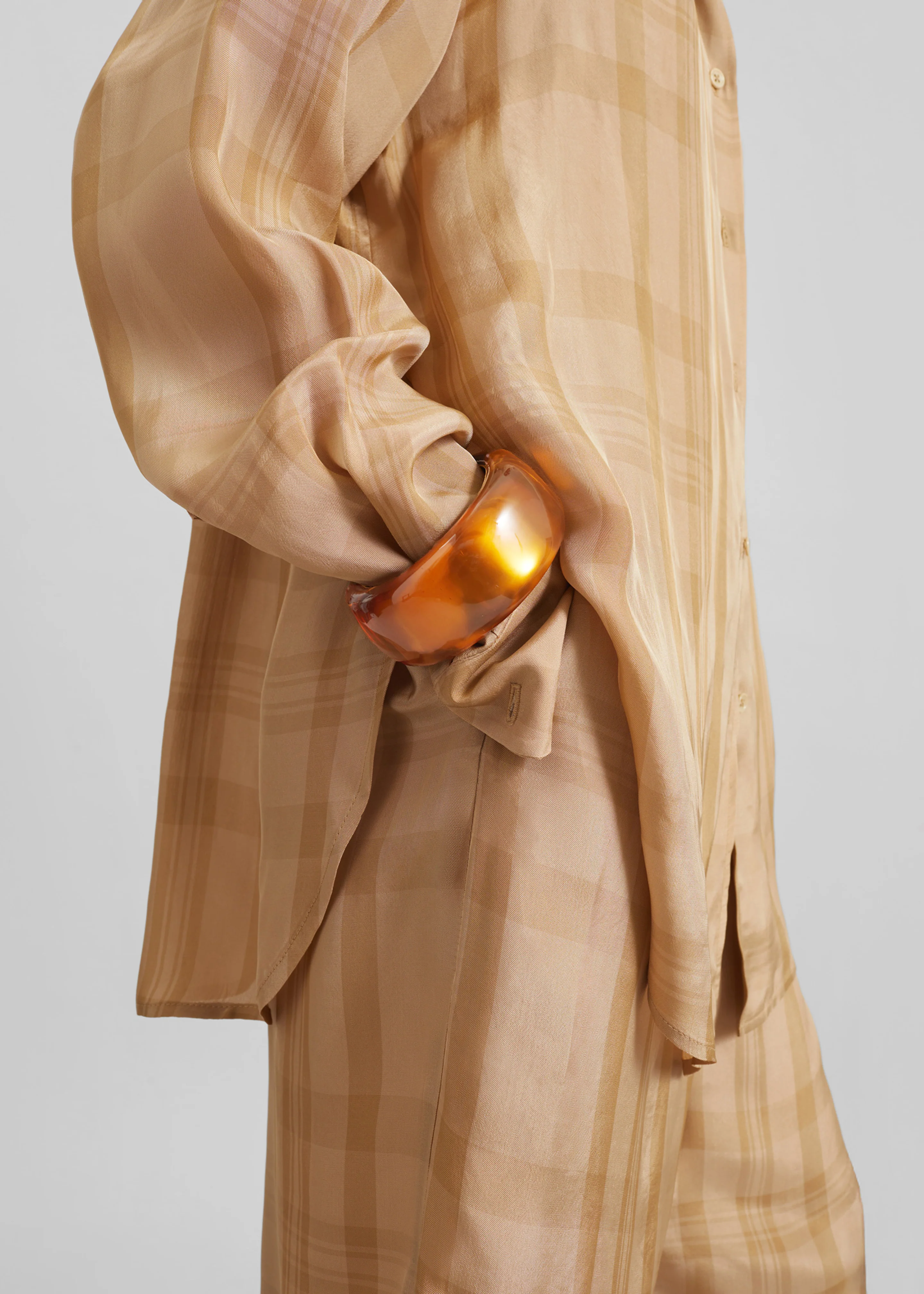 TFS Transparent Bangle - Amber - Image 3