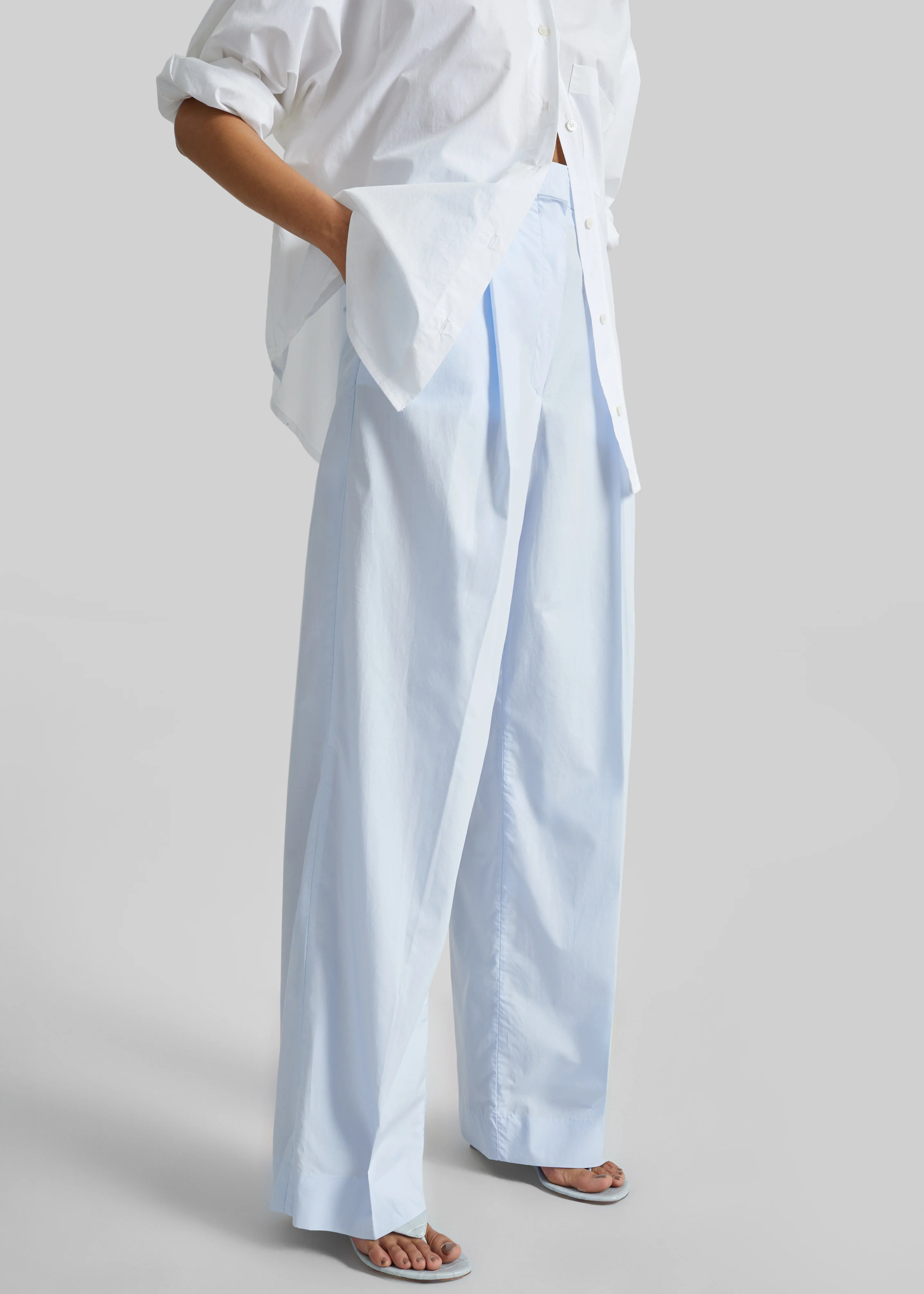 TheLatest Axel Pants - Light Blue - Image 3