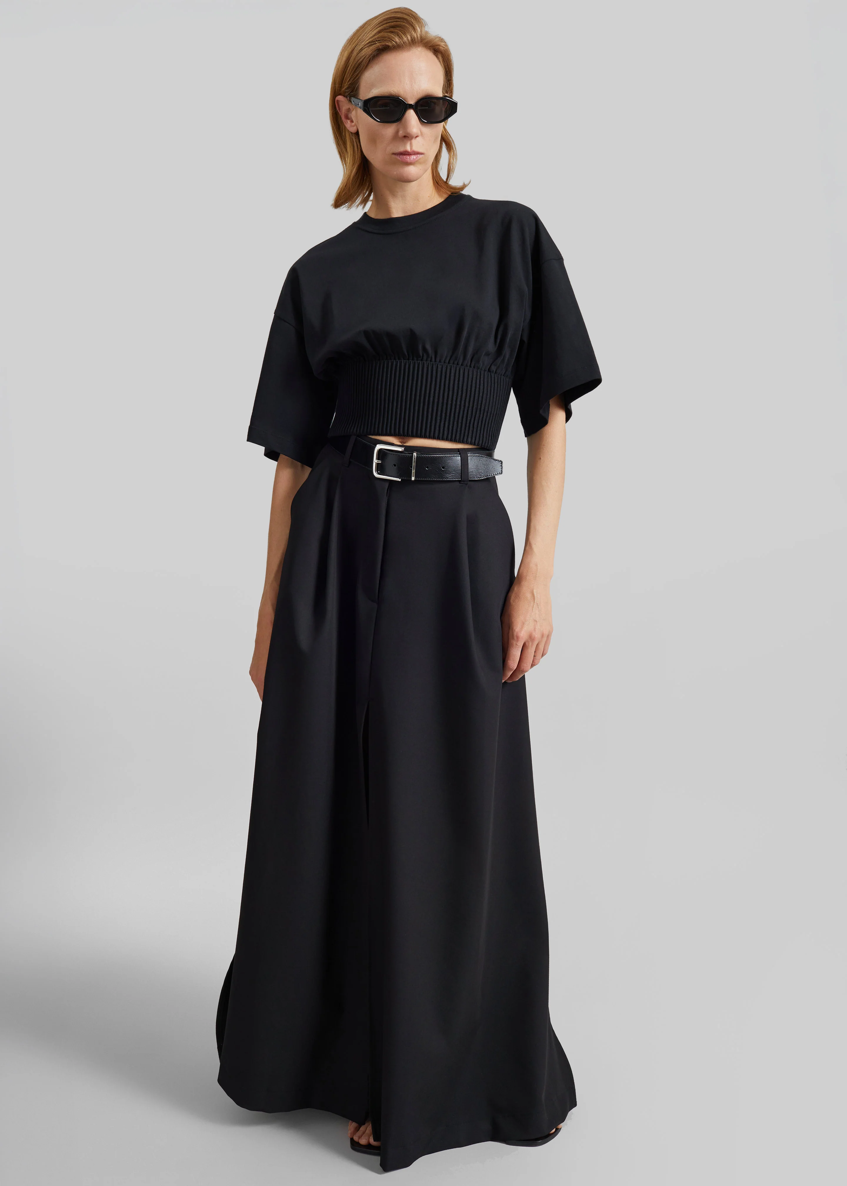 TheLatest Daisy Skirt - Black - Image 6