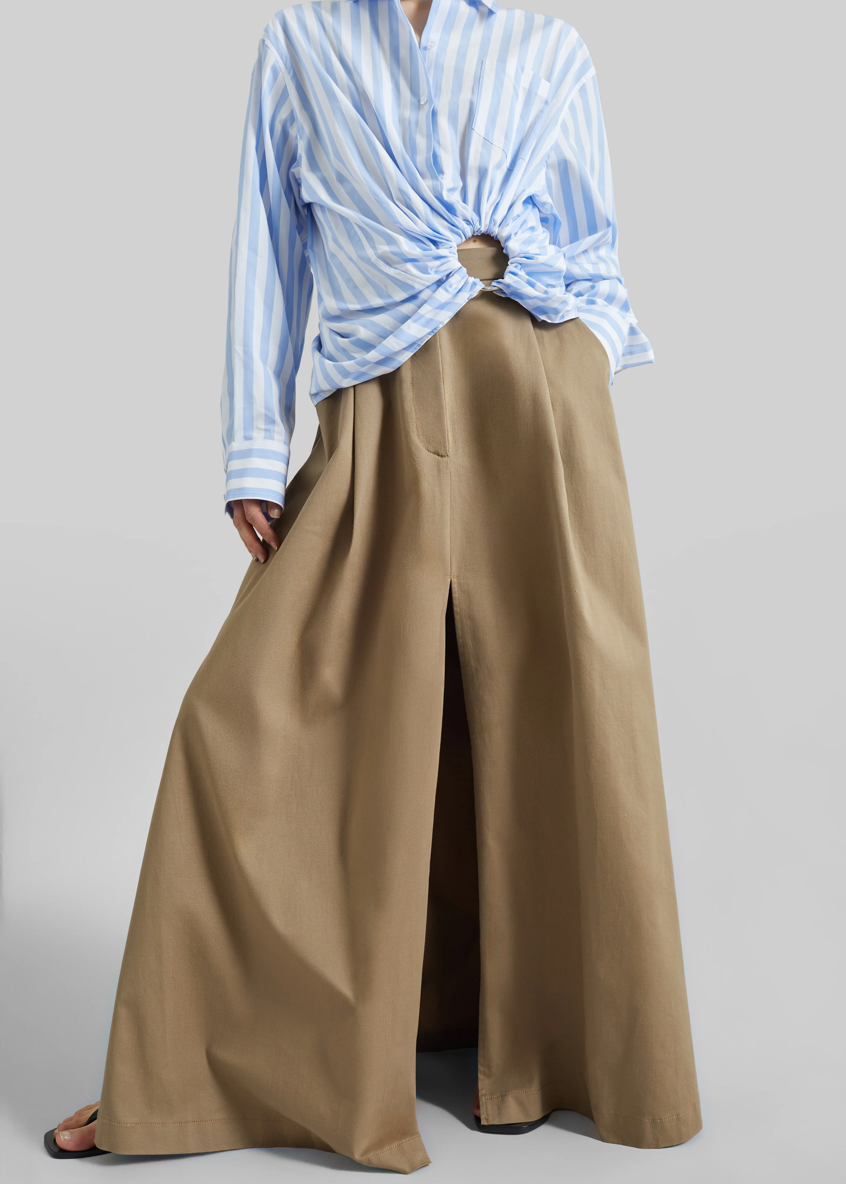 TheLatest Daisy Skirt - Cognac - Image 2