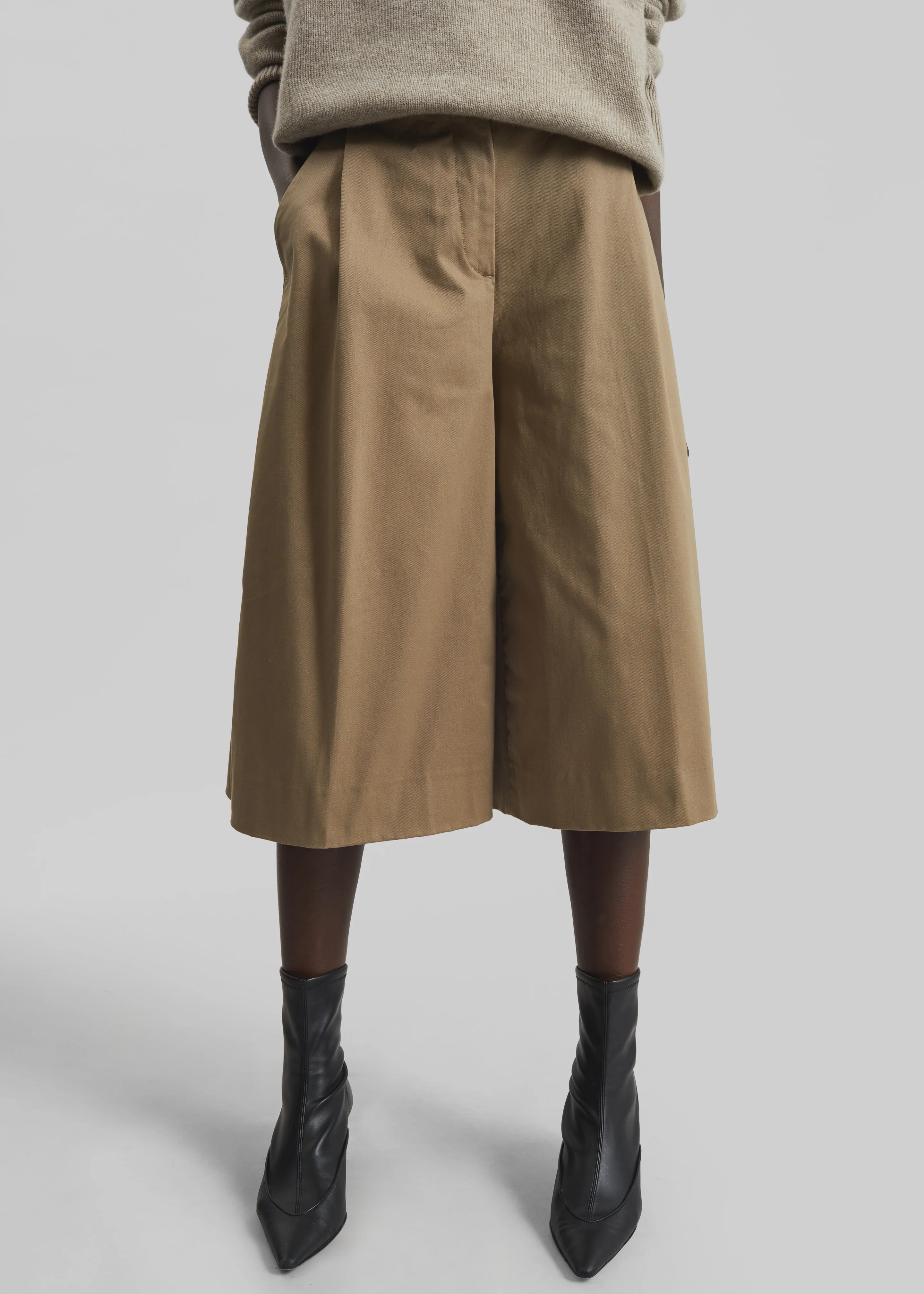 TheLatest Dakota Bermuda Shorts - Cognac - Image 2