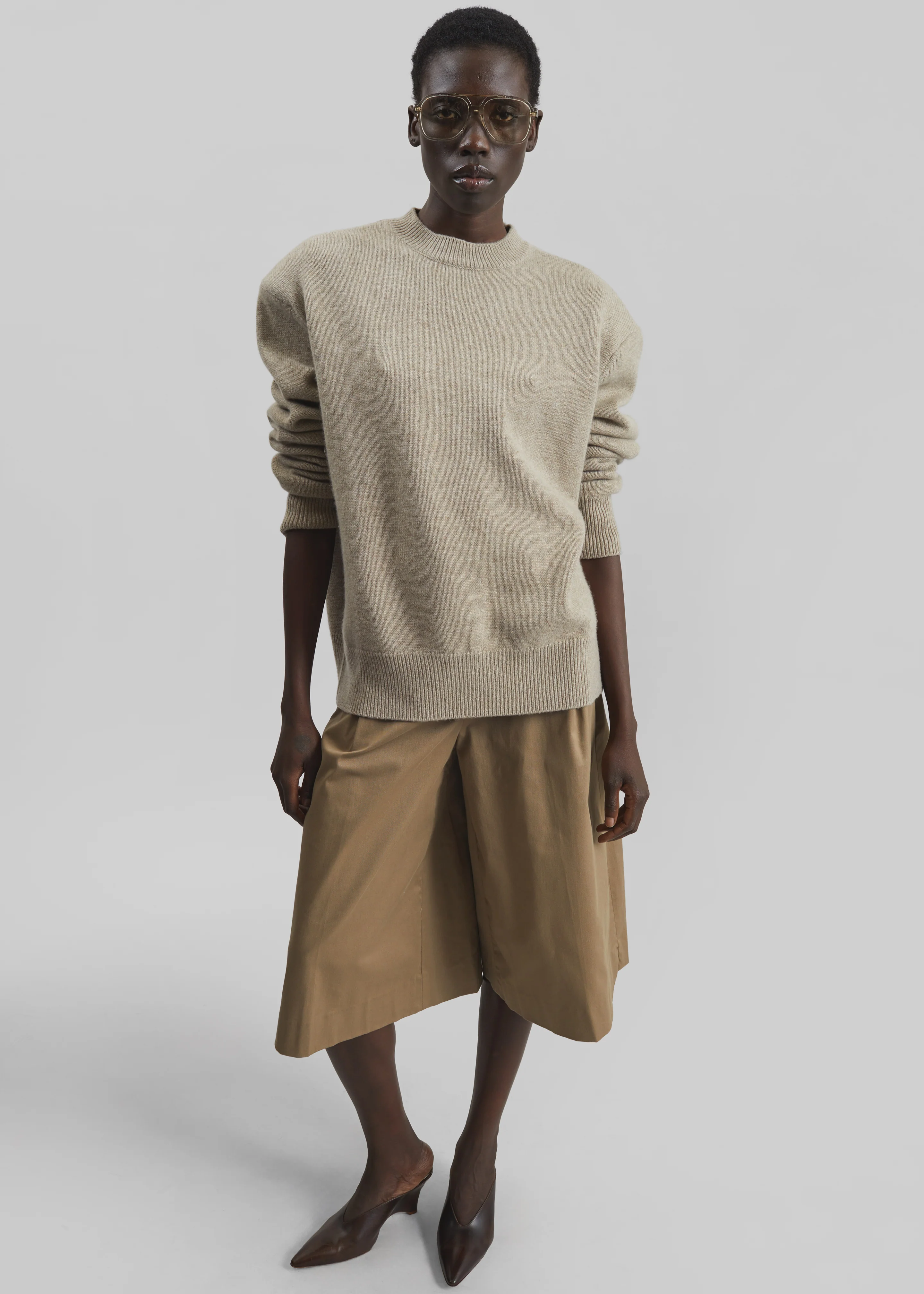 TheLatest Dakota Bermuda Shorts - Cognac - Image 5