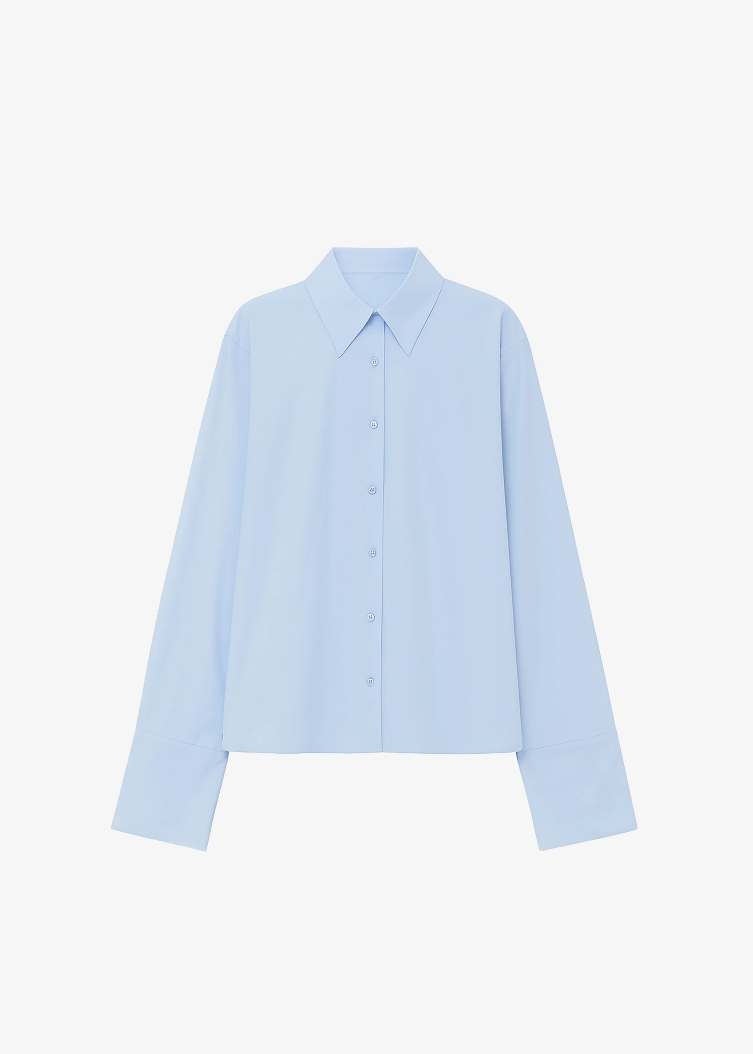Tila Wide Sleeve Shirt - Light Blue - Image 10