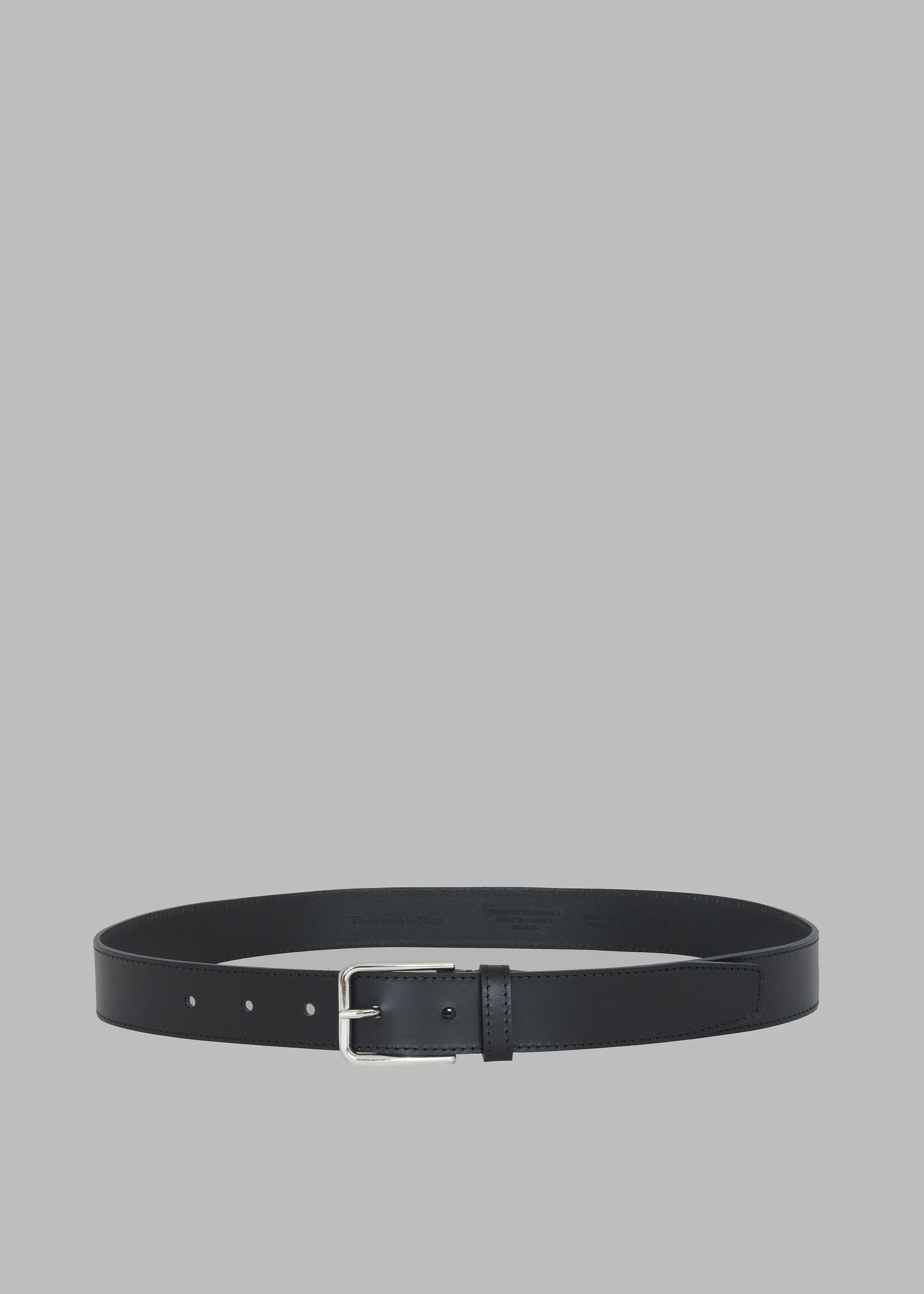 Toni Men Leather Belt - Black - Image 4