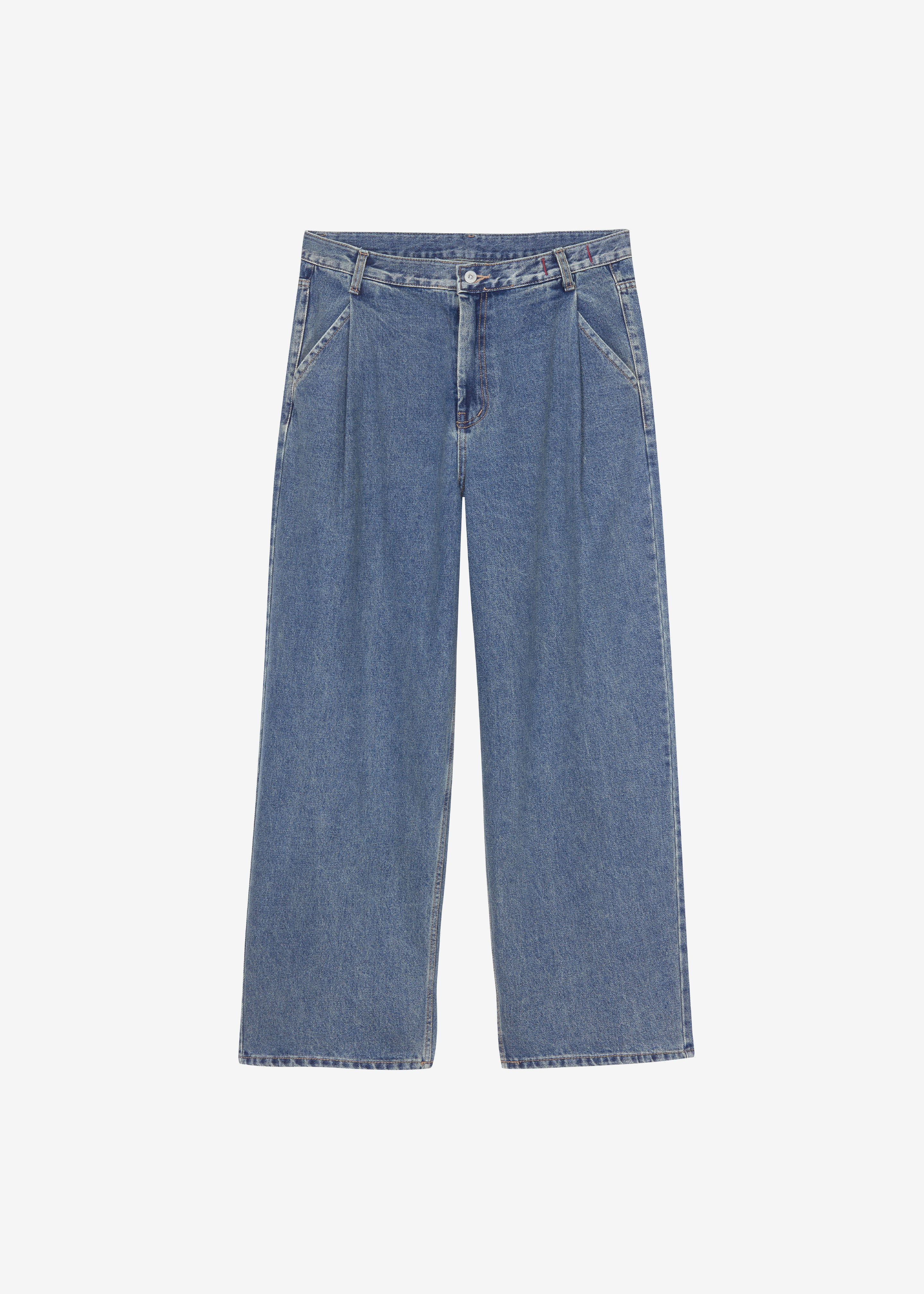 Trafal Wide Jeans - Blue Wash - Image 7