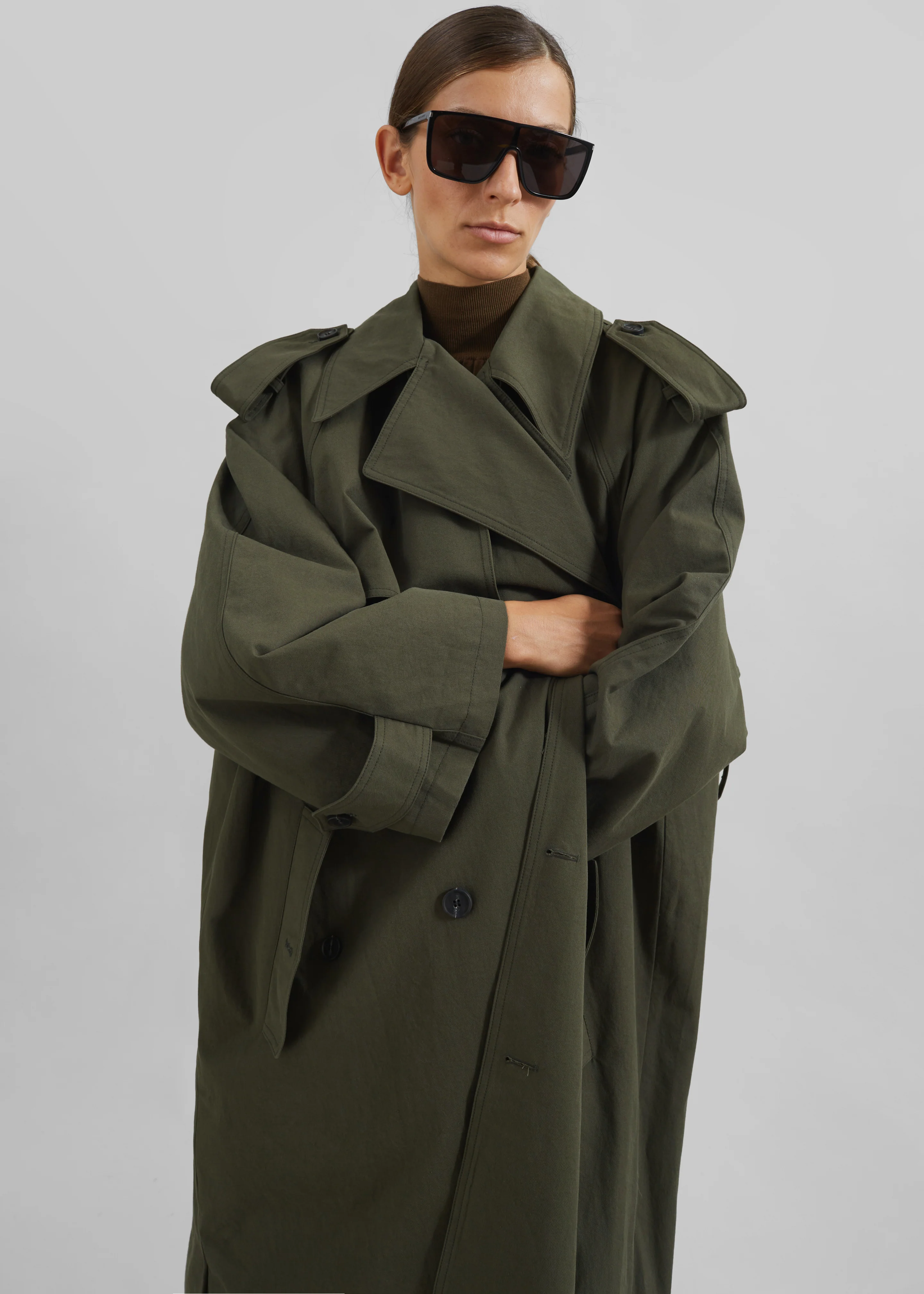 Tromso Convertible Trench - Khaki - Image 5