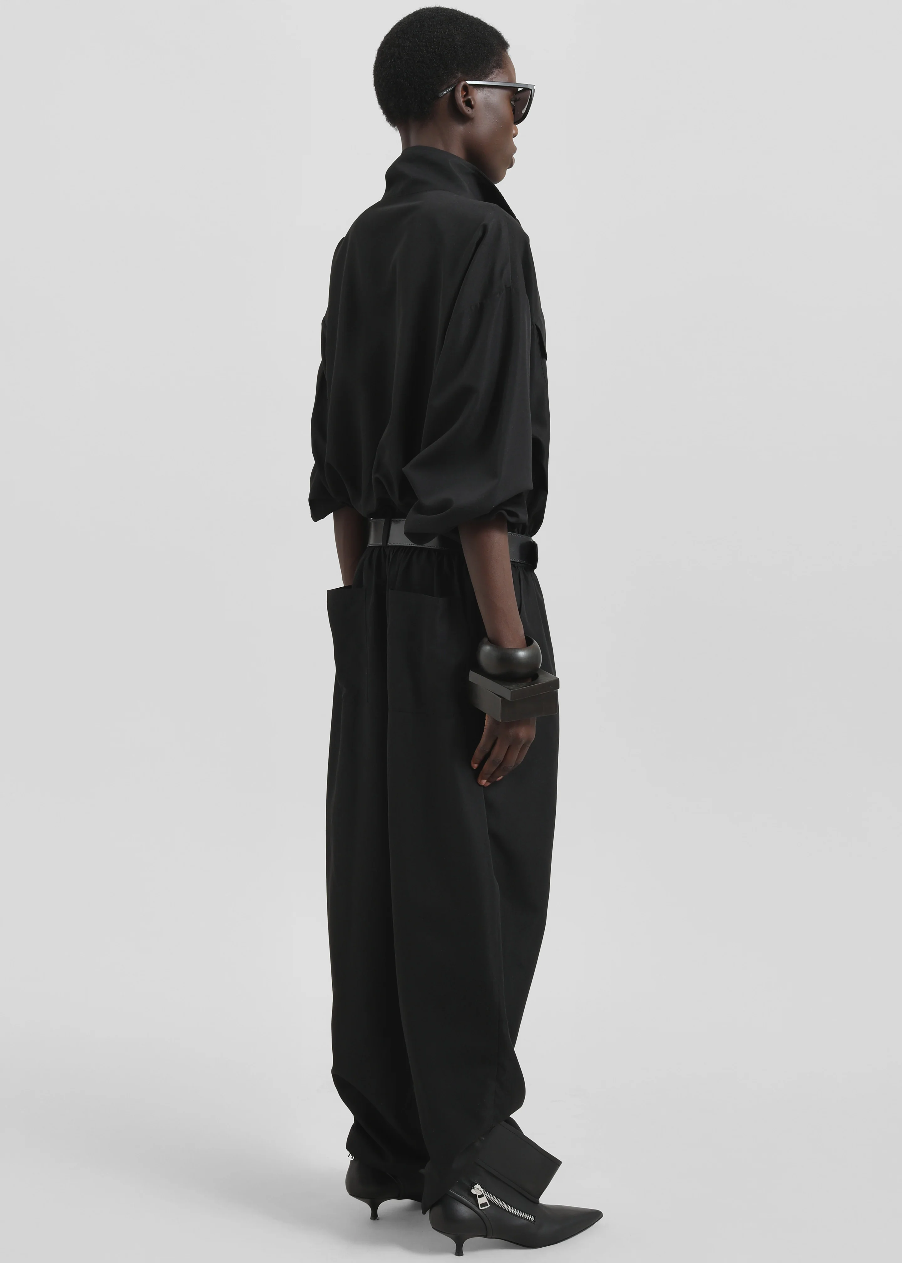 Tropez Jumpsuit - Black - Image 8